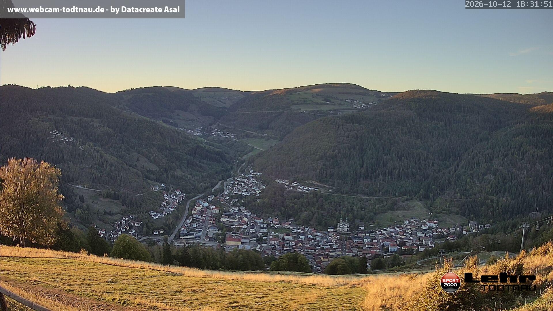 Archived image Webcam Todtnau, Black Forest