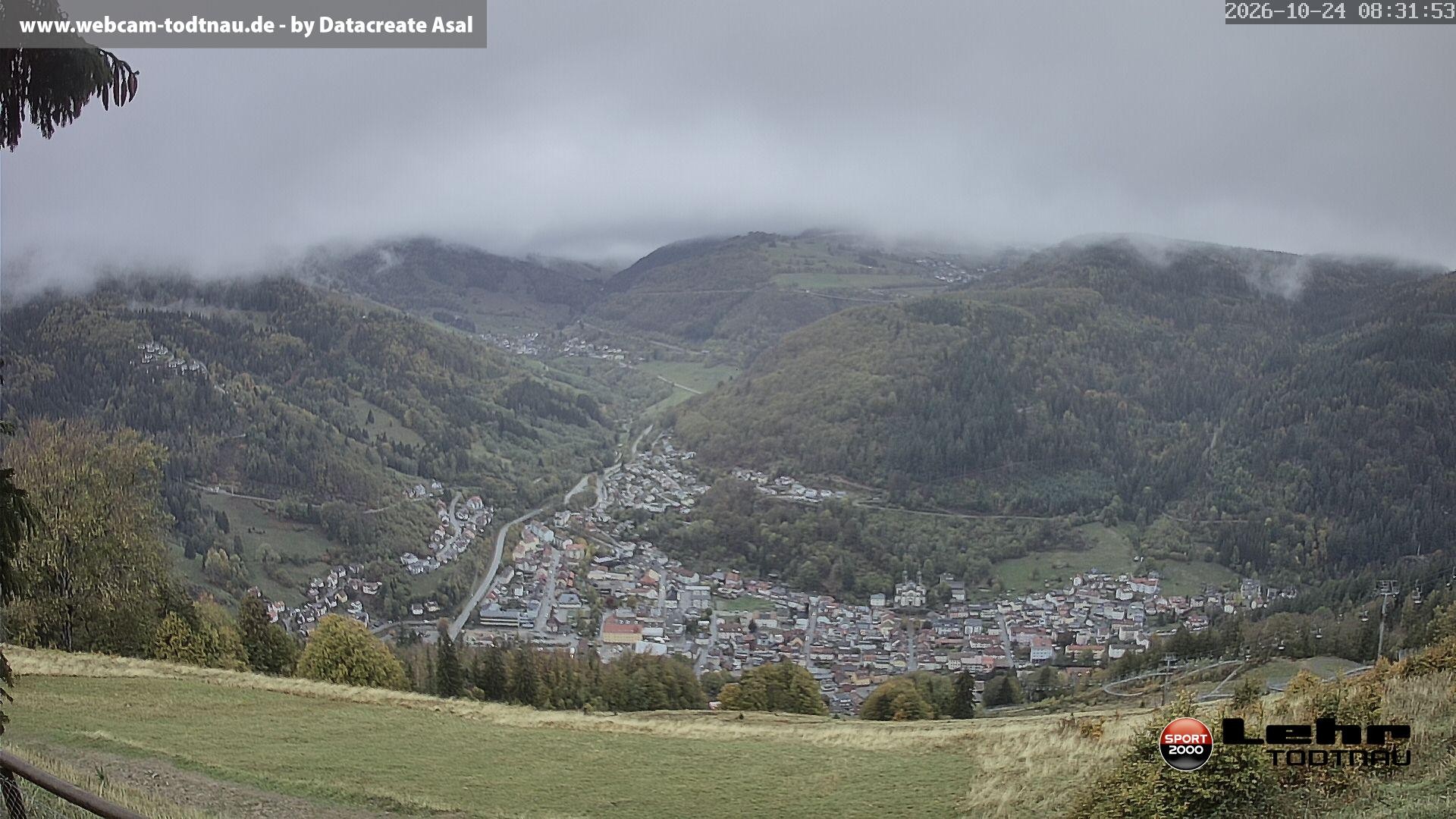 Archived image Webcam Todtnau, Black Forest