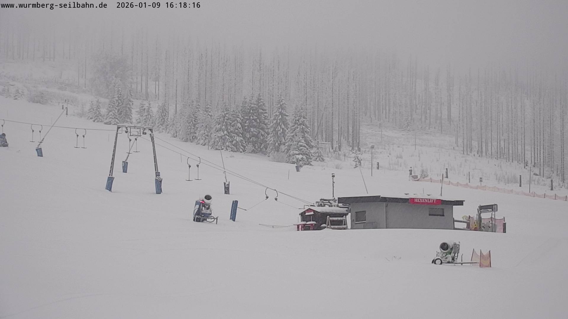 Archiv Foto Webcam Hexenritt-Alm am Wurmberg