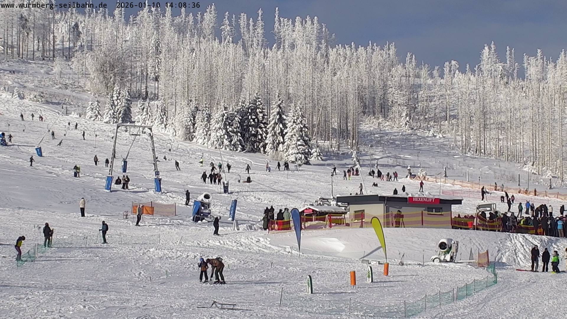 Archiv Foto Webcam Hexenritt-Alm am Wurmberg