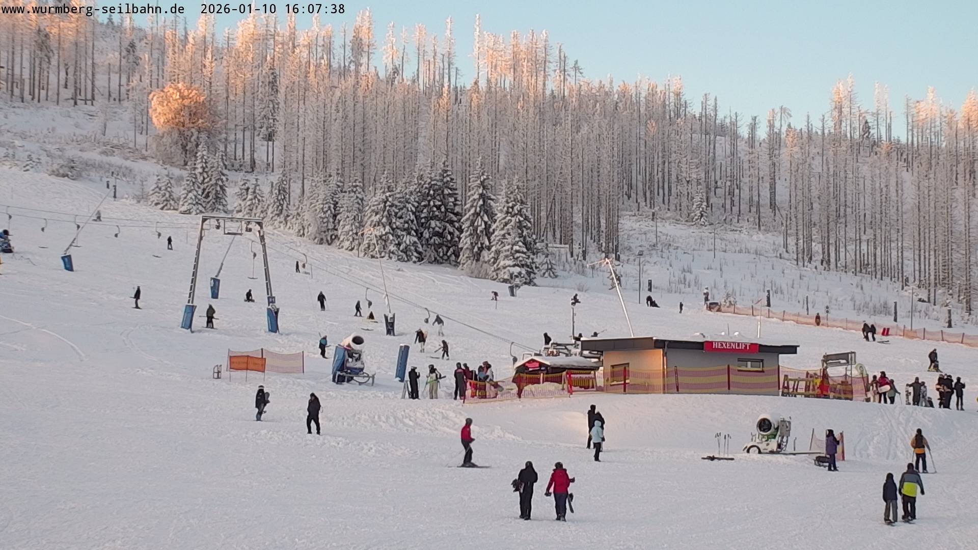 Archiv Foto Webcam Hexenritt-Alm am Wurmberg