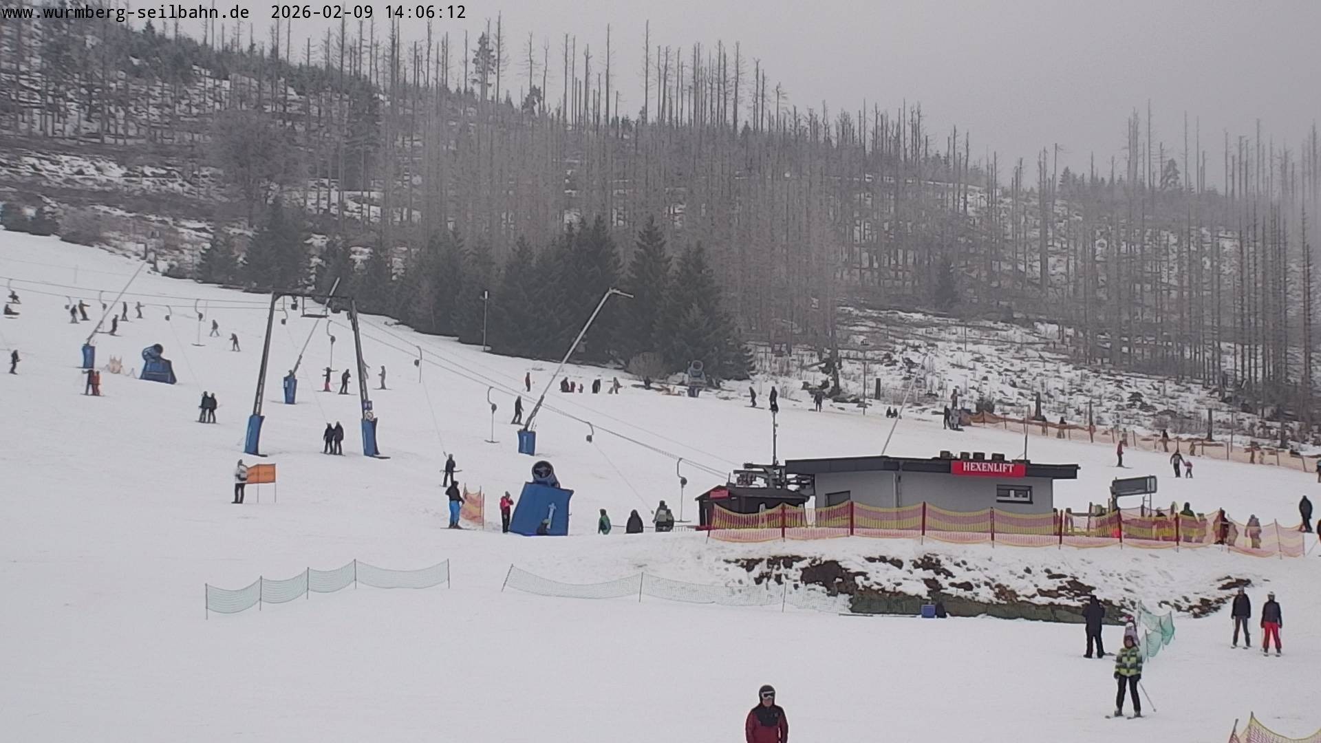 Archived image Webcam Hexenritt mountain restaurant