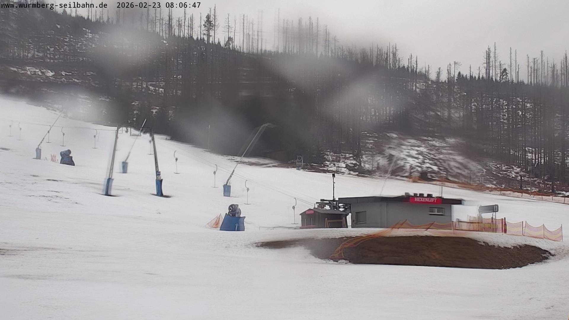 Archiv Foto Webcam Hexenritt-Alm am Wurmberg