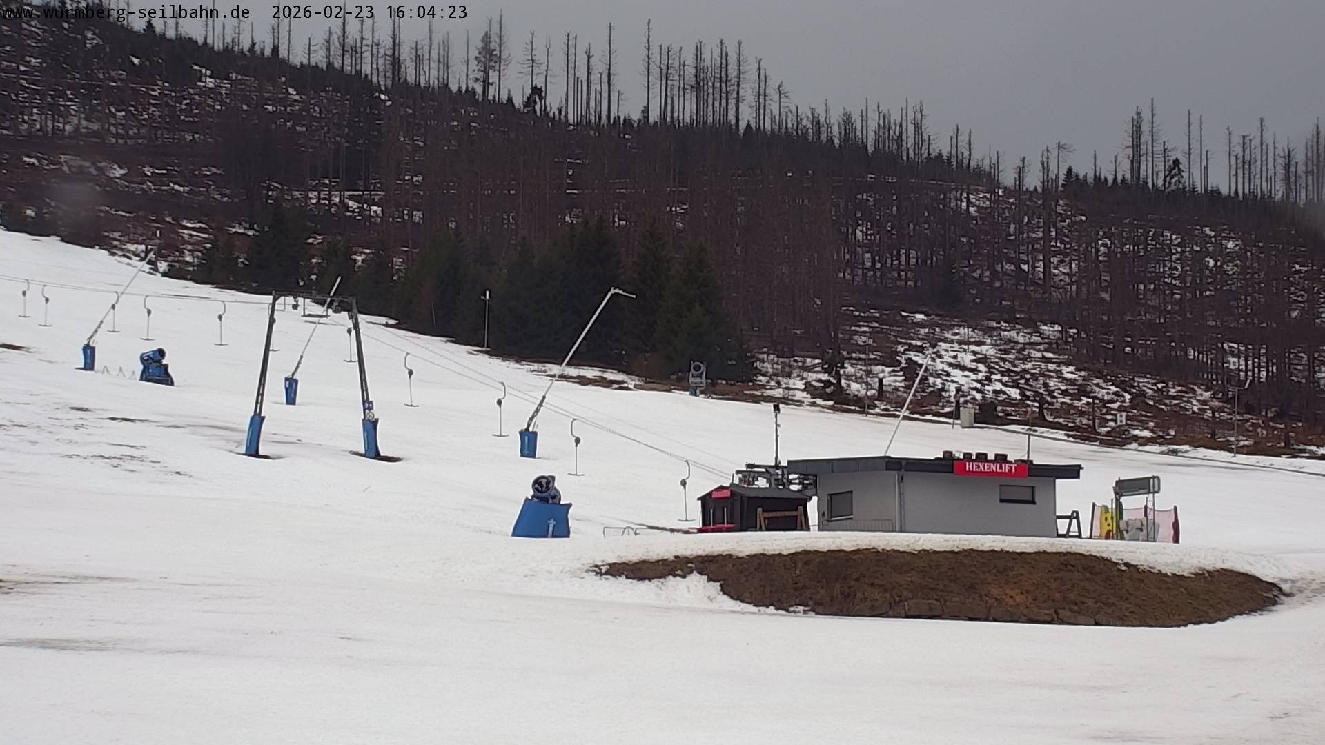 Archiv Foto Webcam Hexenritt-Alm am Wurmberg