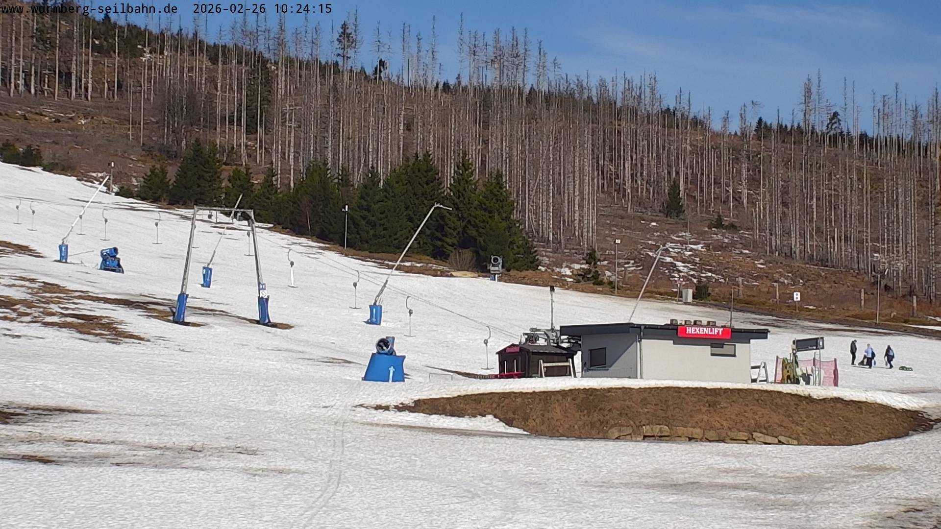 Archived image Webcam Hexenritt mountain restaurant