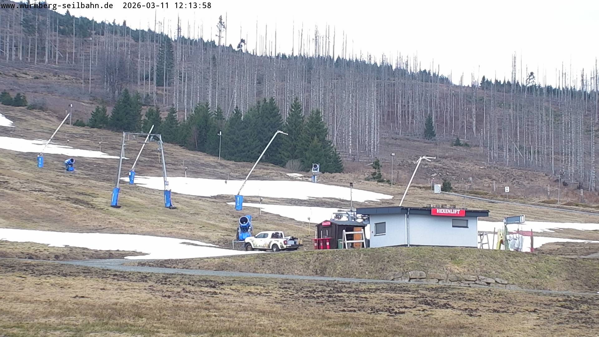 Archived image Webcam Hexenritt mountain restaurant