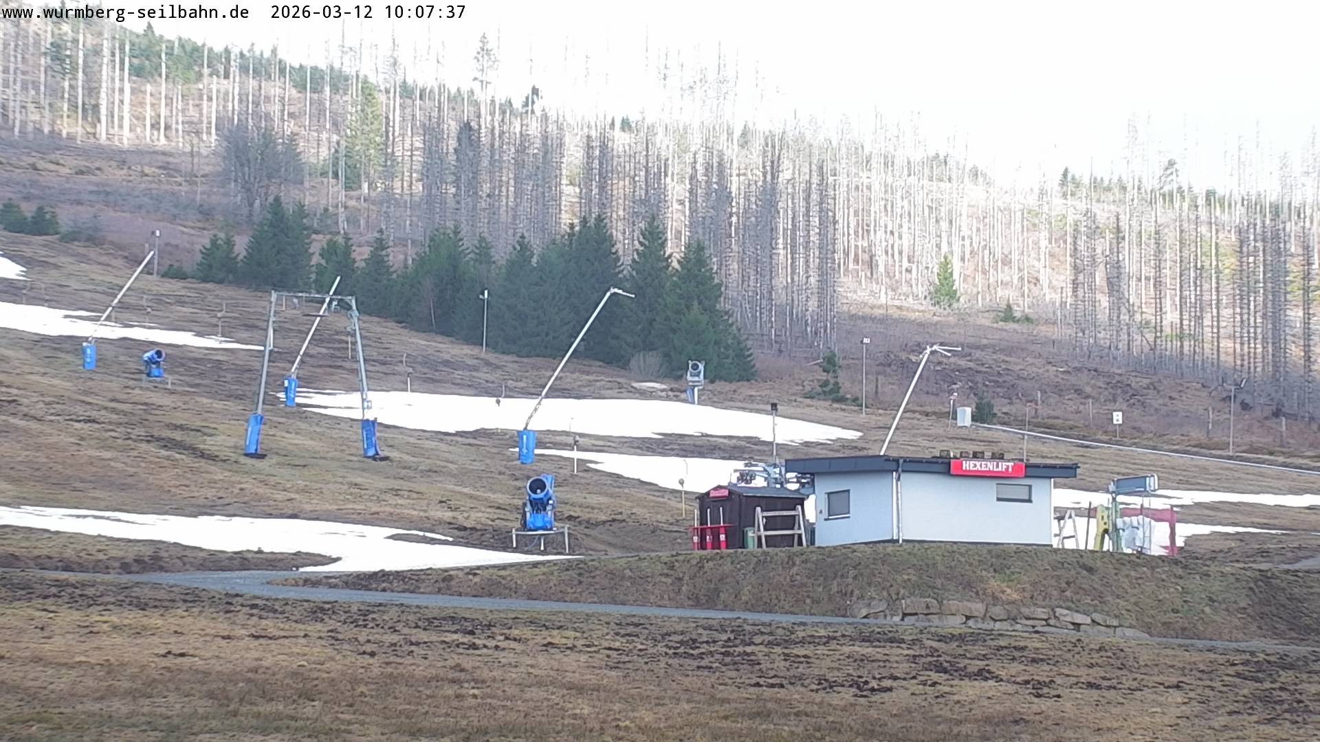 Archiv Foto Webcam Hexenritt-Alm am Wurmberg