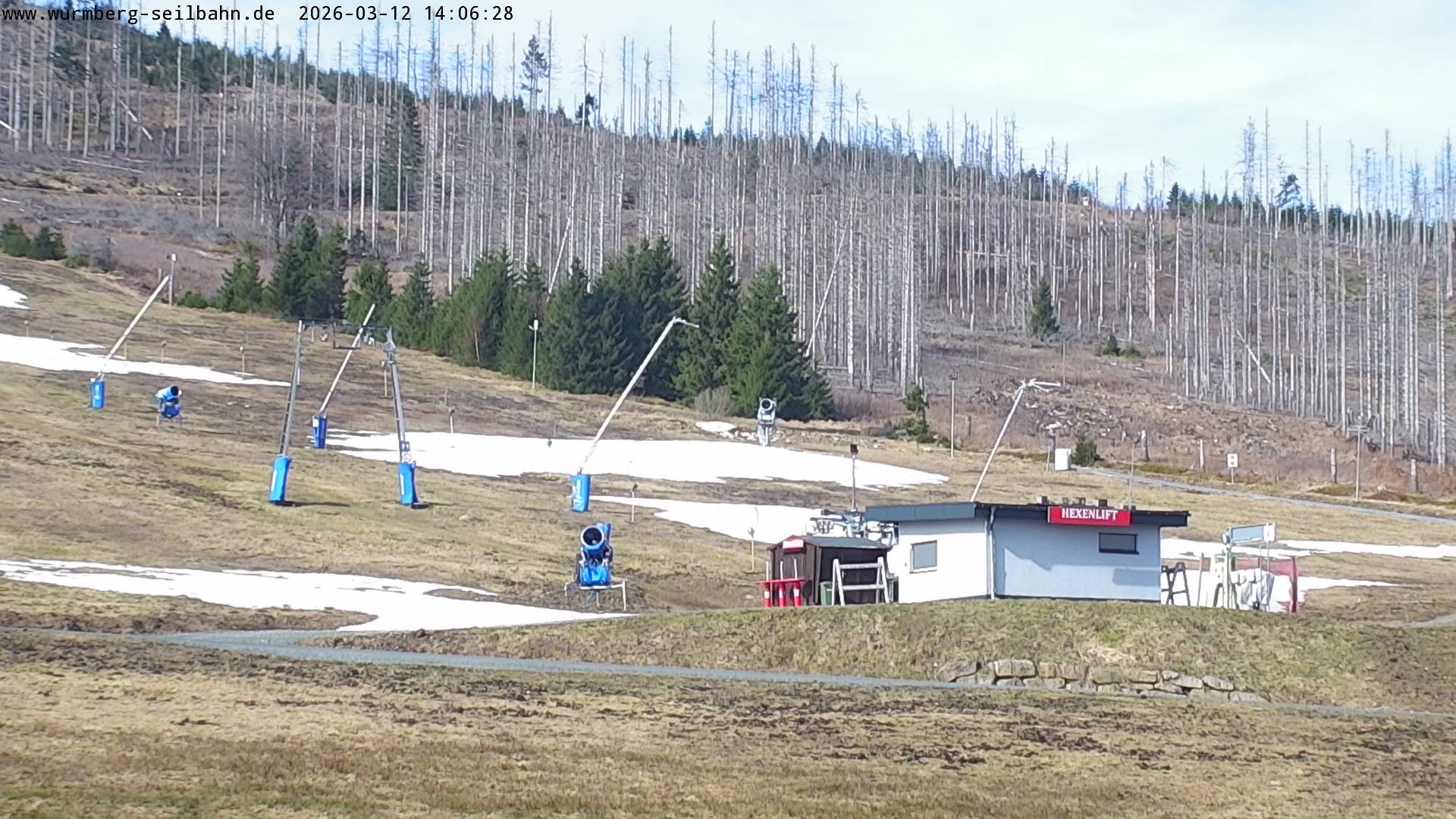 Archiv Foto Webcam Hexenritt-Alm am Wurmberg