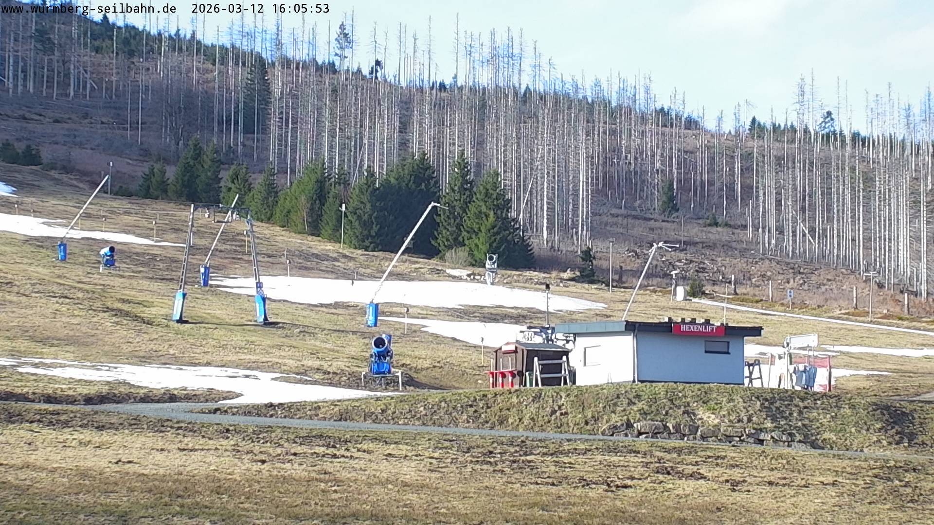 Archiv Foto Webcam Hexenritt-Alm am Wurmberg