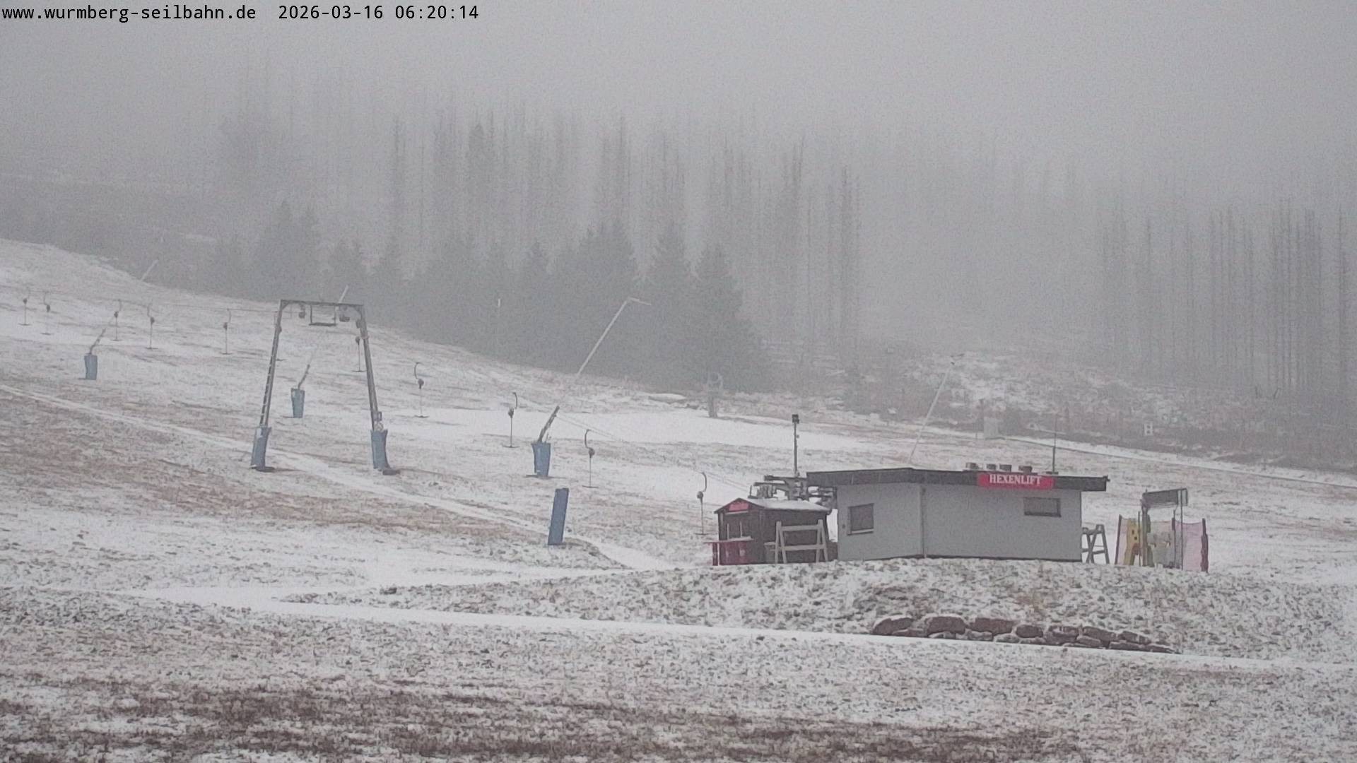 Archived image Webcam Hexenritt mountain restaurant