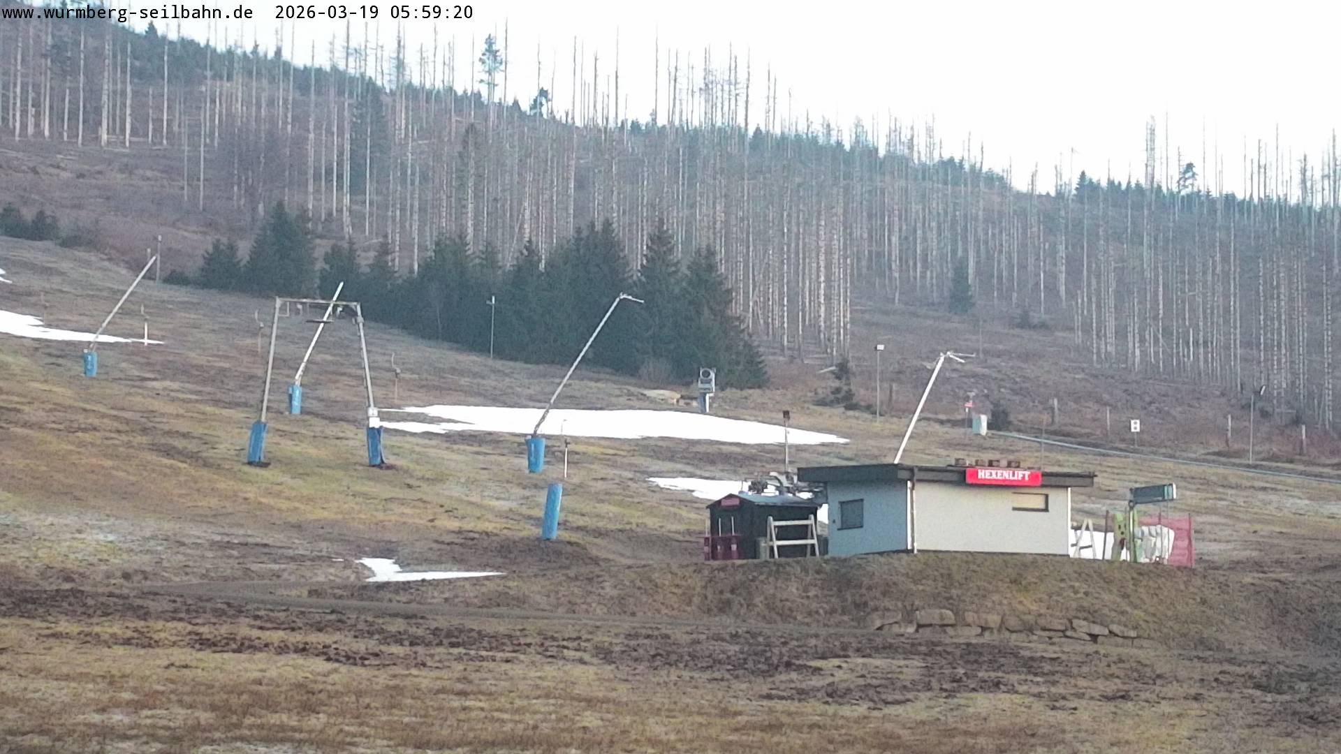 Archived image Webcam Hexenritt mountain restaurant