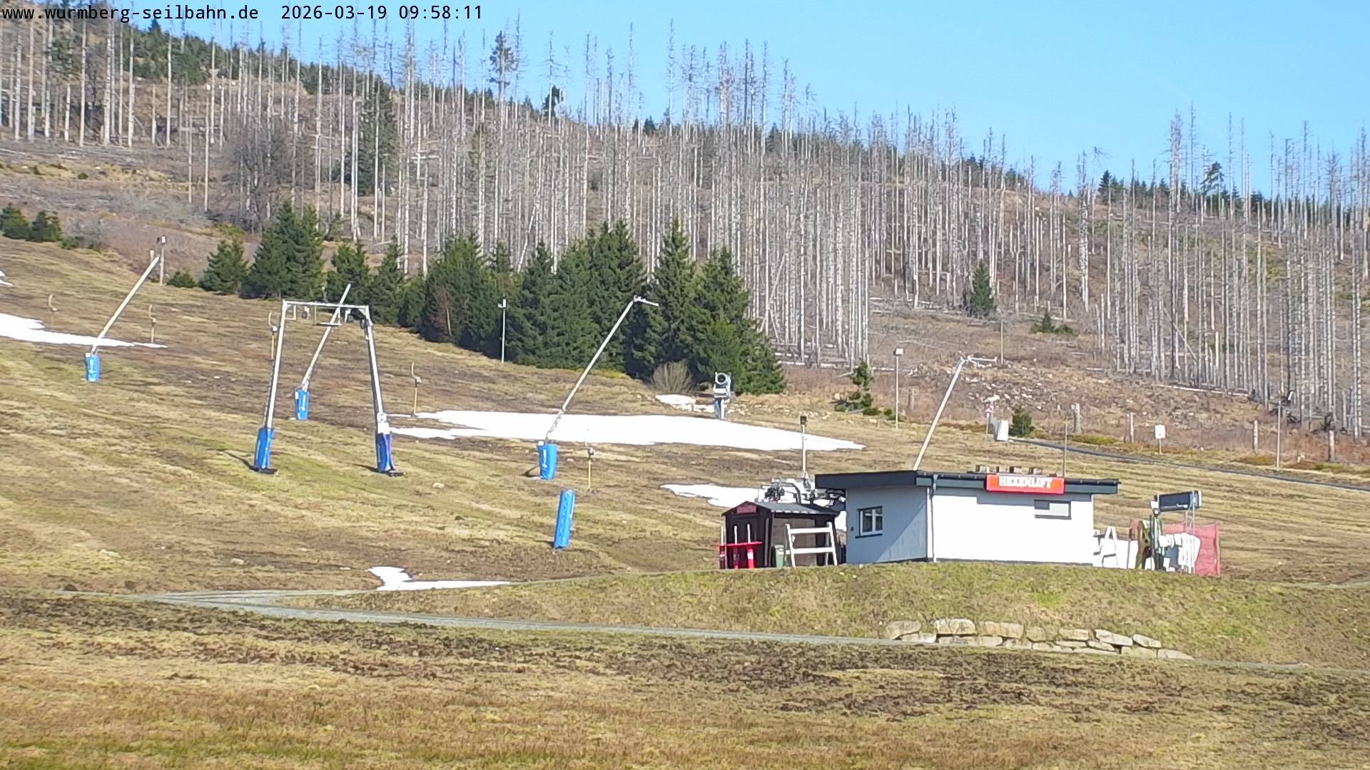 Archived image Webcam Hexenritt mountain restaurant