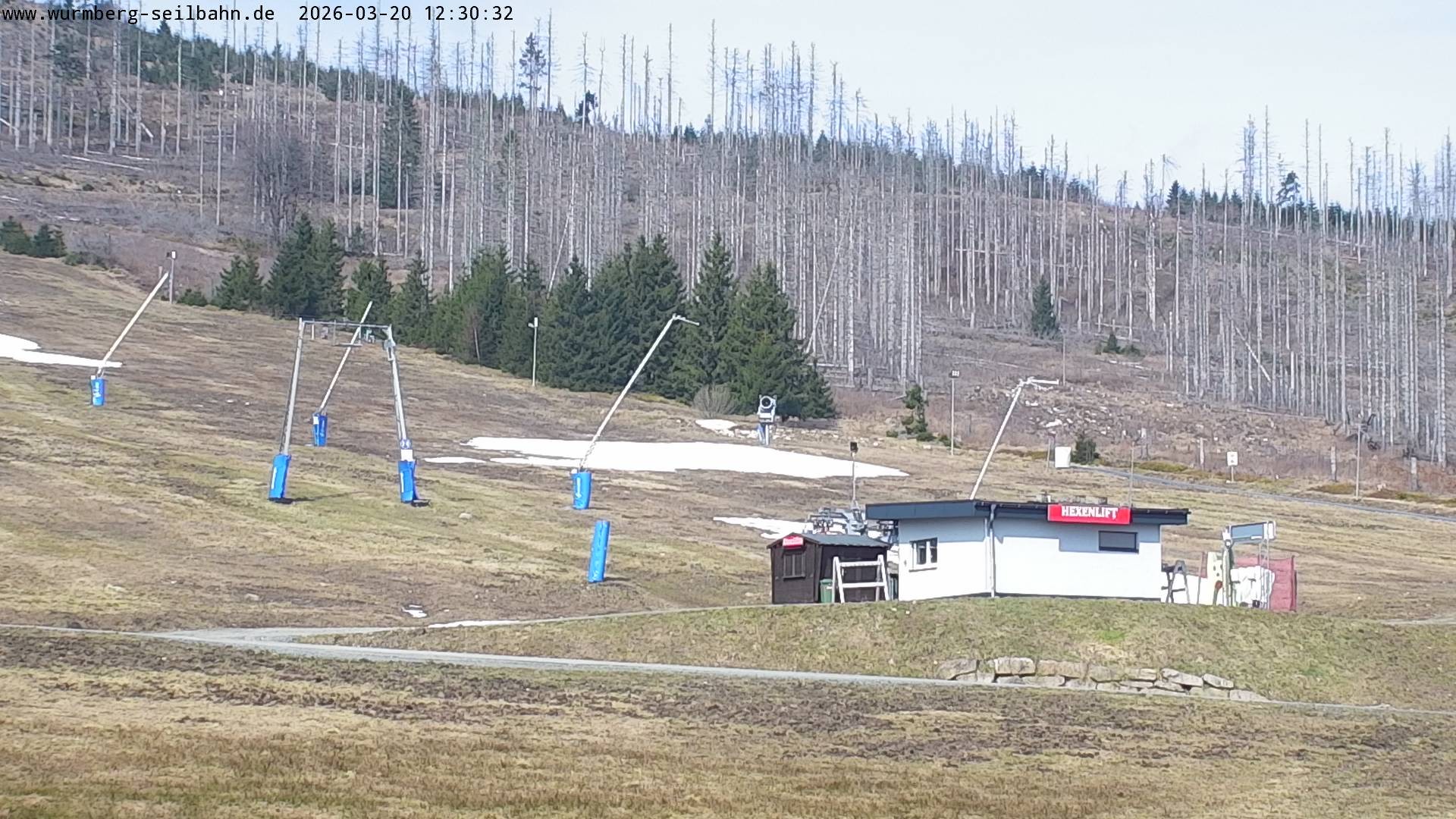Archiv Foto Webcam Hexenritt-Alm am Wurmberg