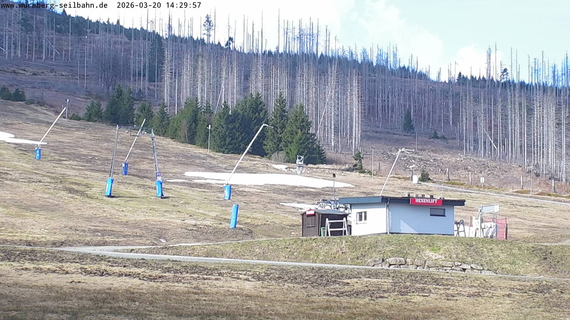 Archived image Webcam Hexenritt mountain restaurant