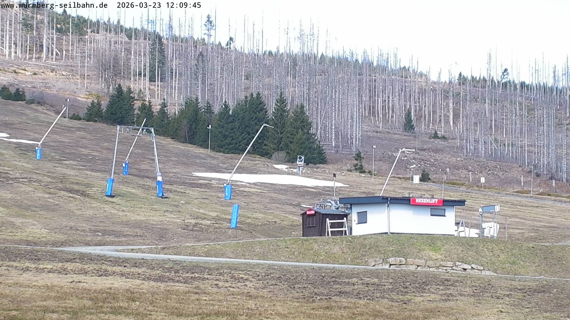 Archiv Foto Webcam Hexenritt-Alm am Wurmberg