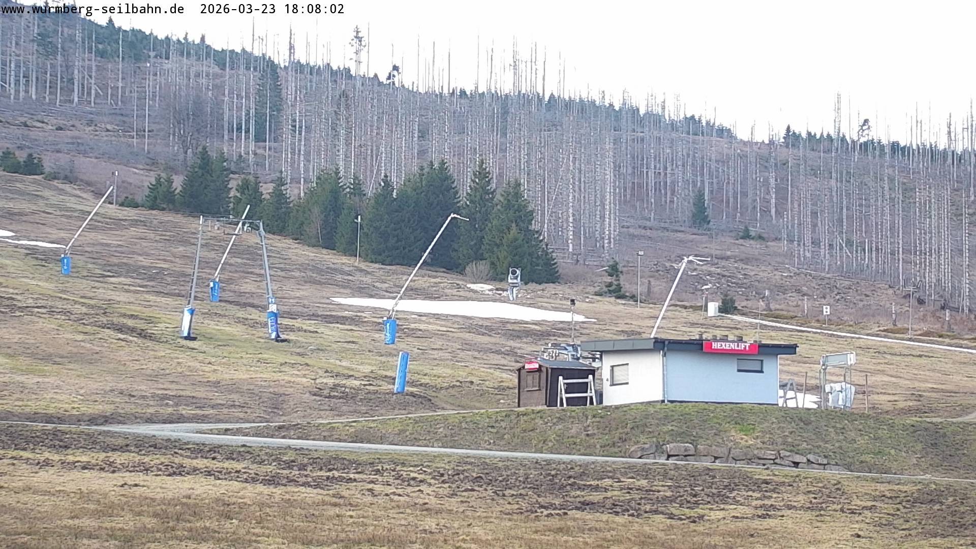 Archiv Foto Webcam Hexenritt-Alm am Wurmberg