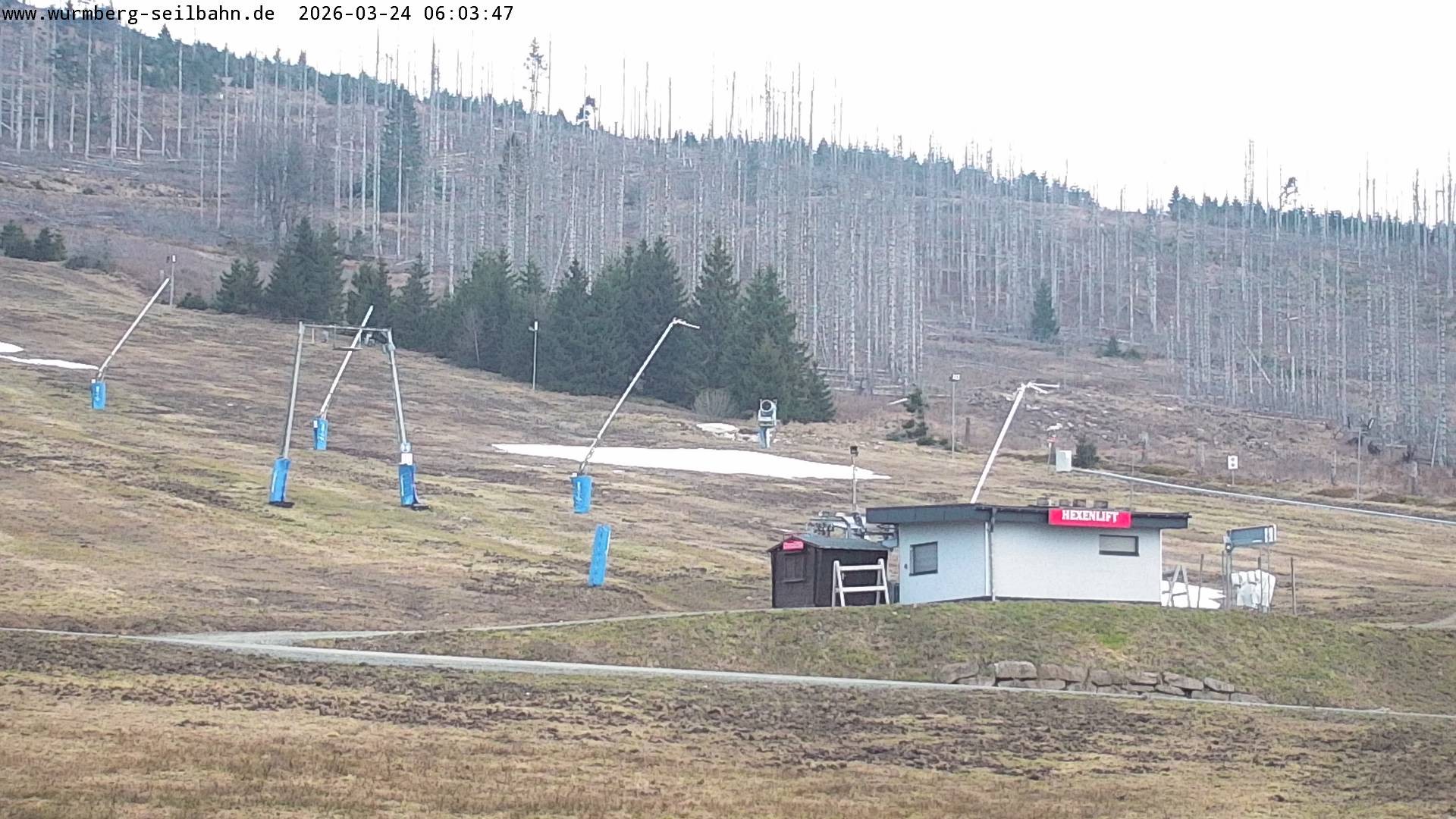 Archiv Foto Webcam Hexenritt-Alm am Wurmberg