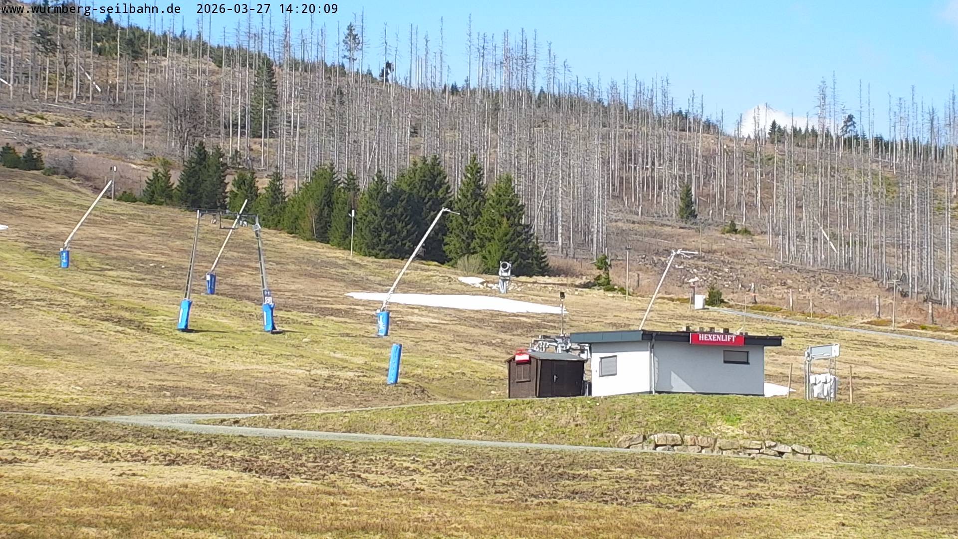 Archived image Webcam Hexenritt mountain restaurant