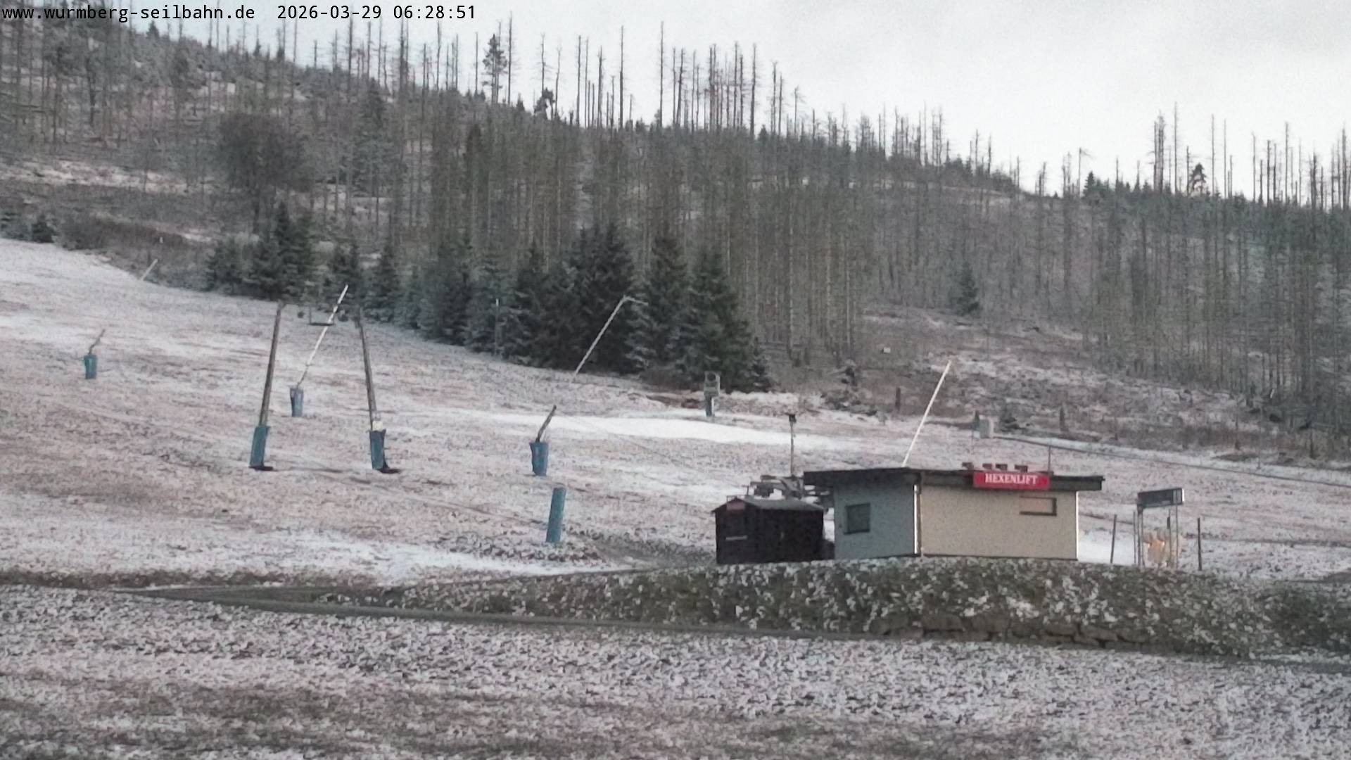 Archiv Foto Webcam Hexenritt-Alm am Wurmberg