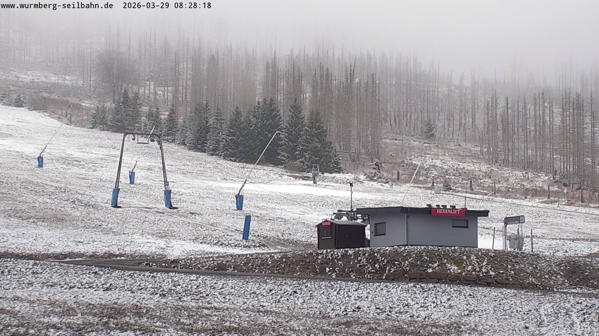 Archiv Foto Webcam Hexenritt-Alm am Wurmberg