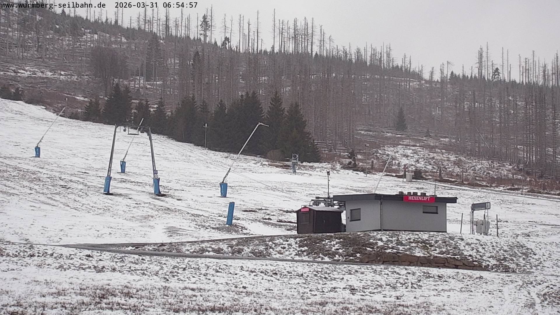 Archiv Foto Webcam Hexenritt-Alm am Wurmberg