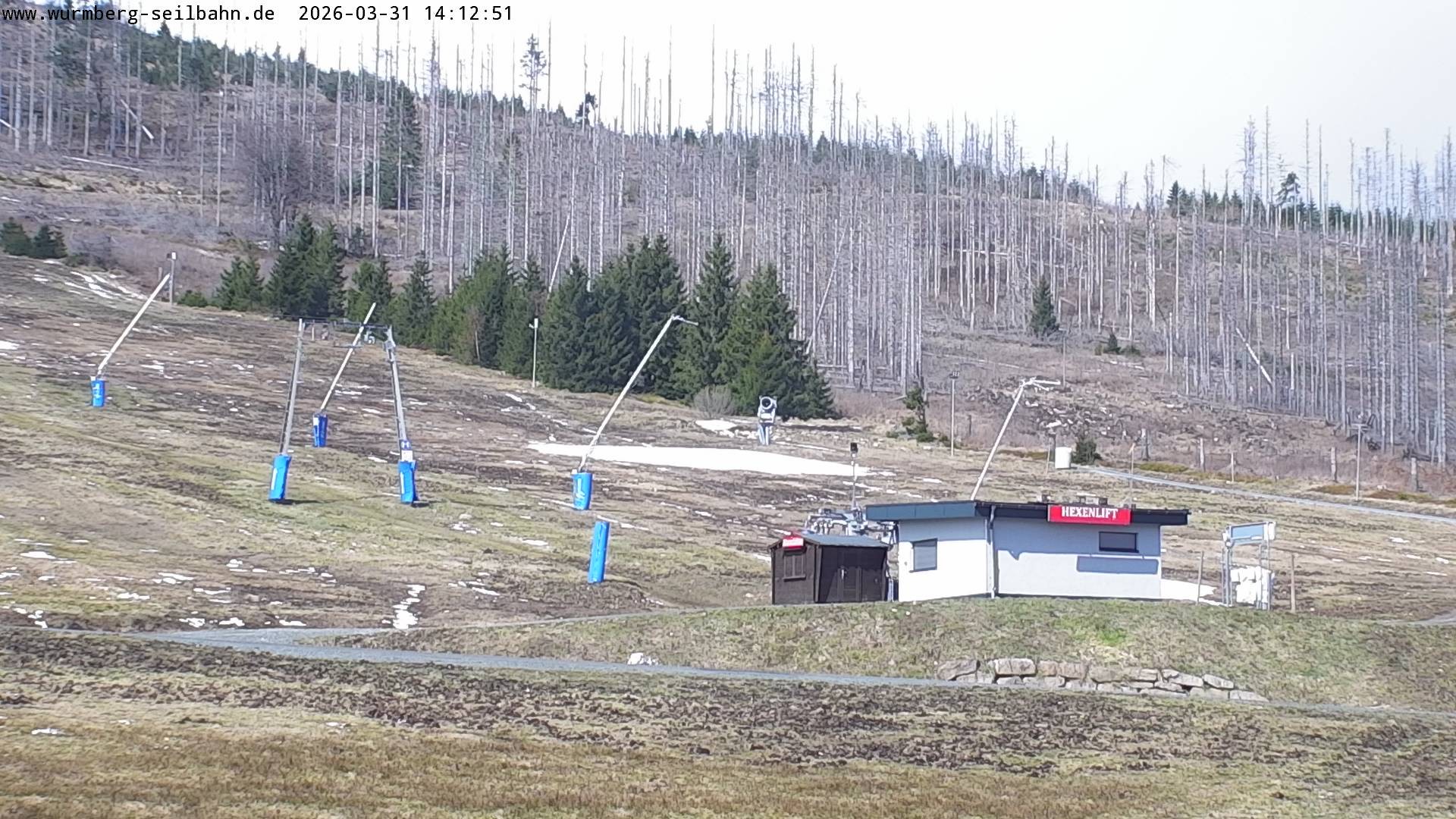 Archiv Foto Webcam Hexenritt-Alm am Wurmberg