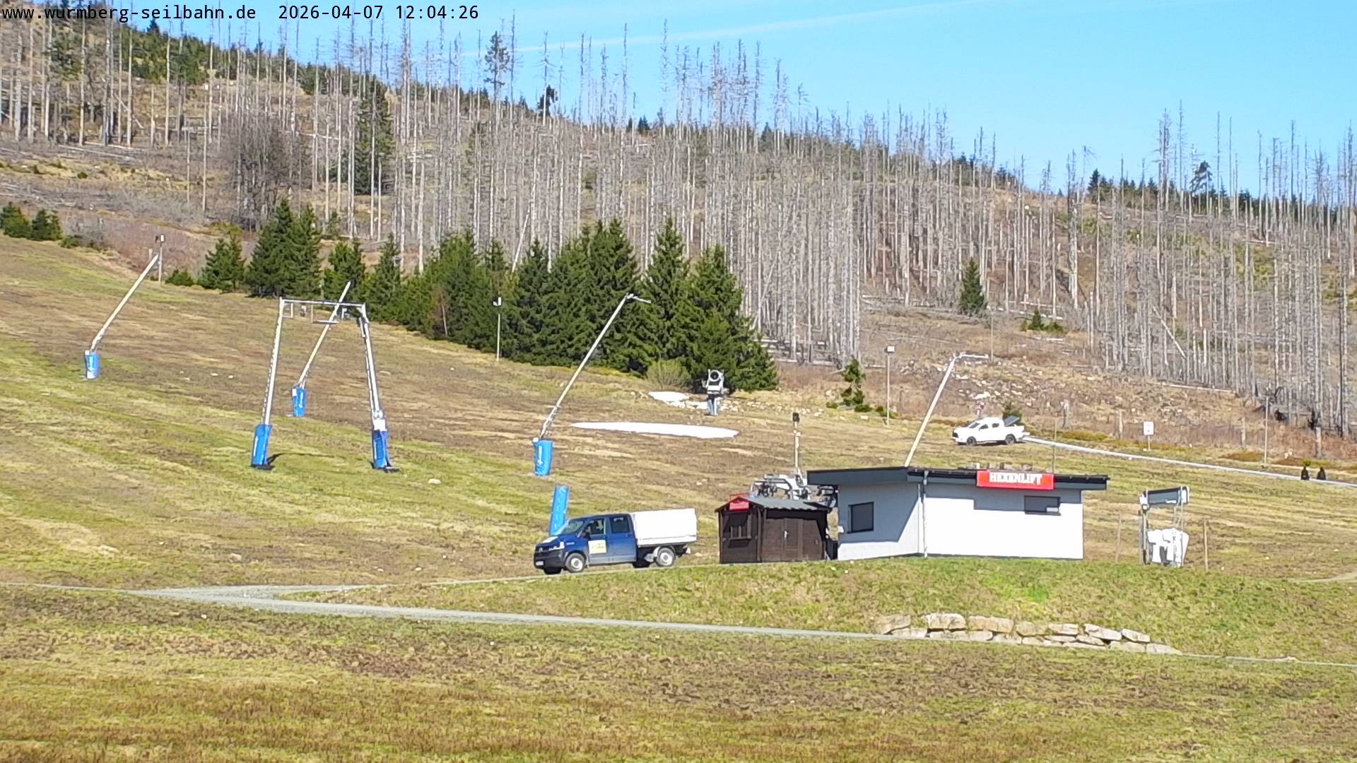 Archiv Foto Webcam Hexenritt-Alm am Wurmberg