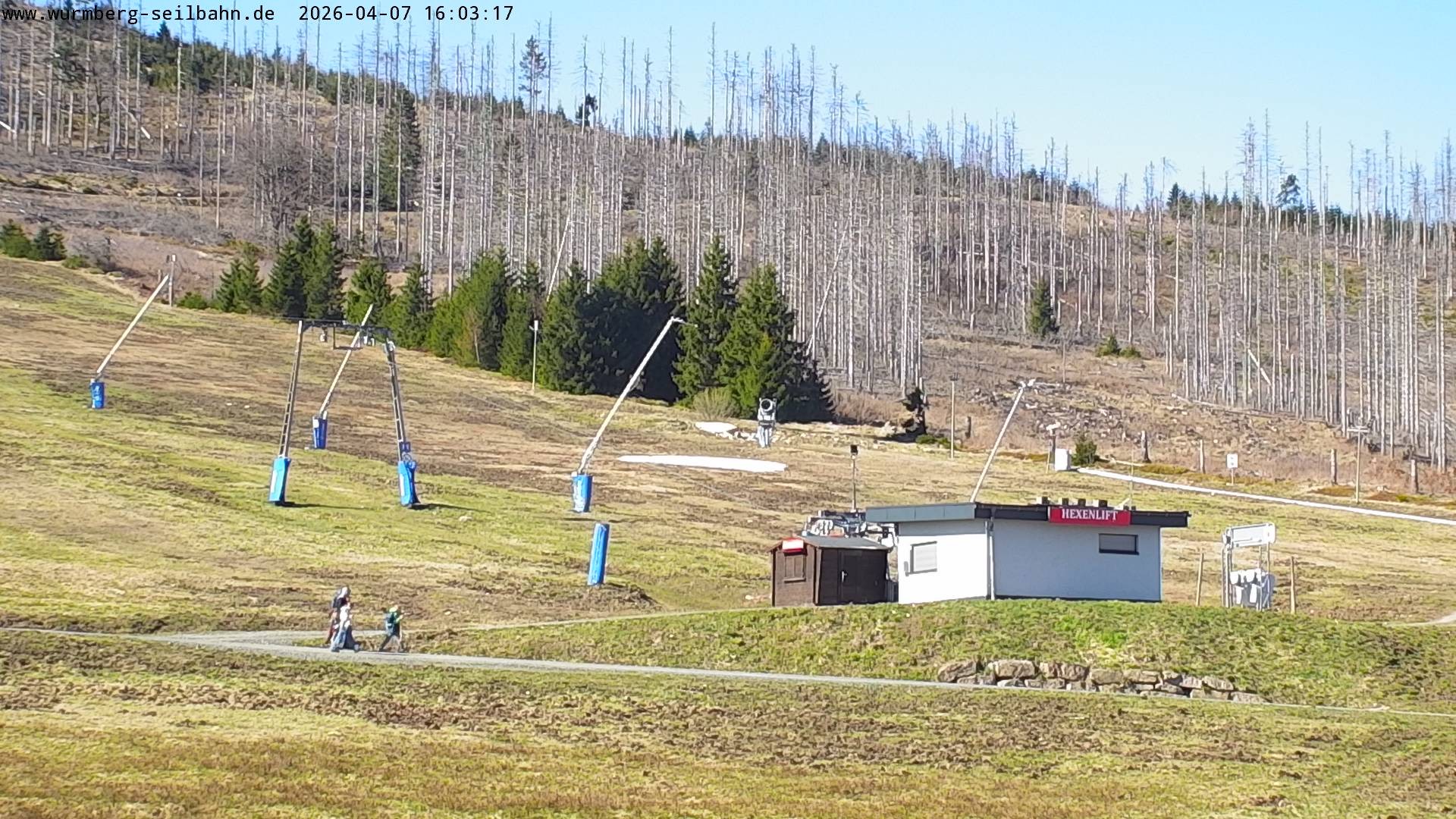 Archiv Foto Webcam Hexenritt-Alm am Wurmberg