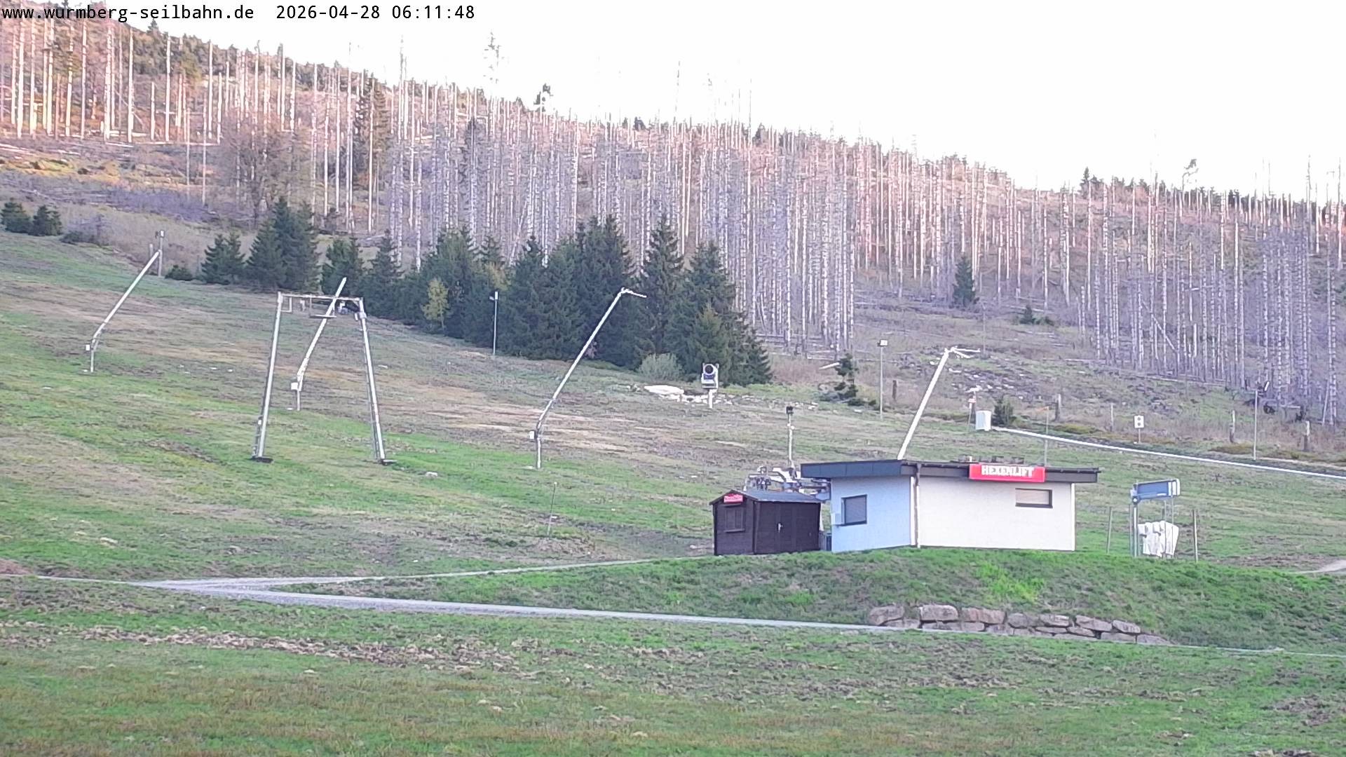 Archiv Foto Webcam Hexenritt-Alm am Wurmberg