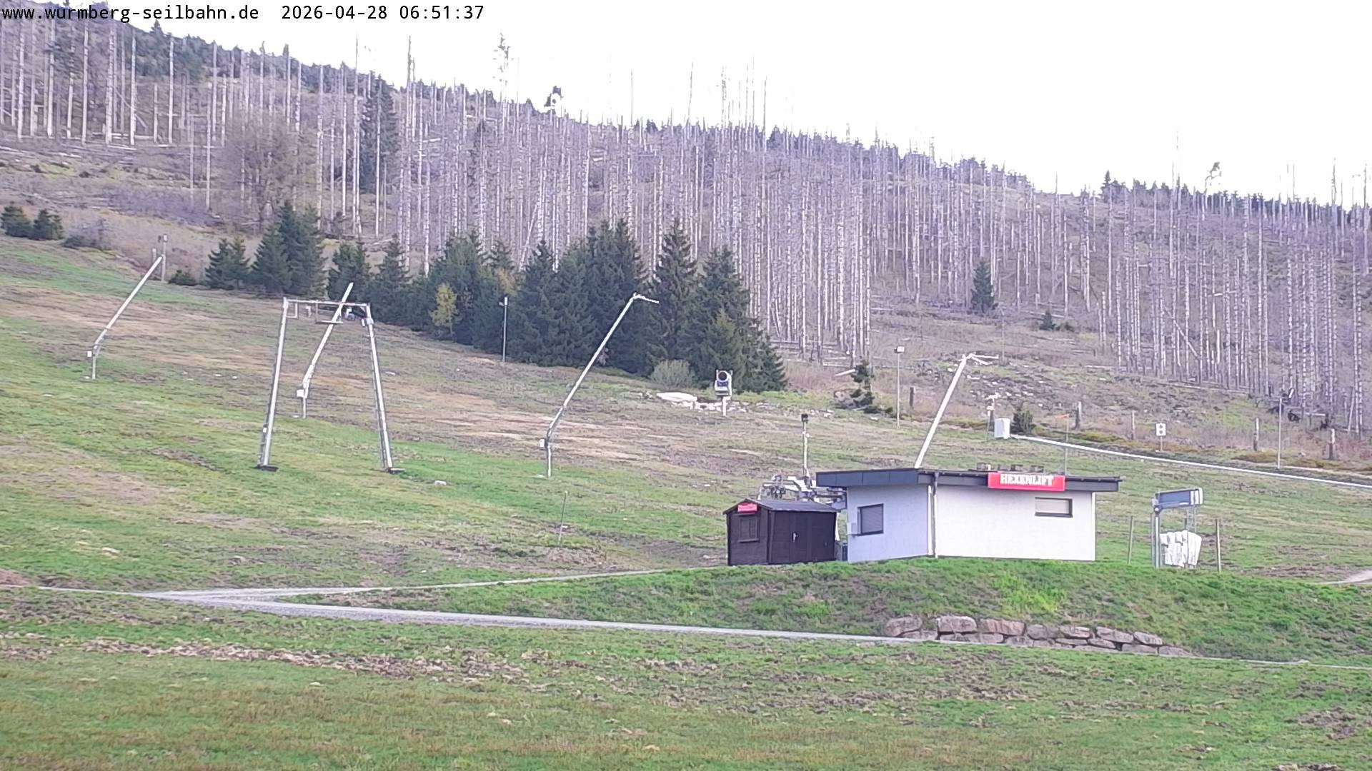 Archiv Foto Webcam Hexenritt-Alm am Wurmberg