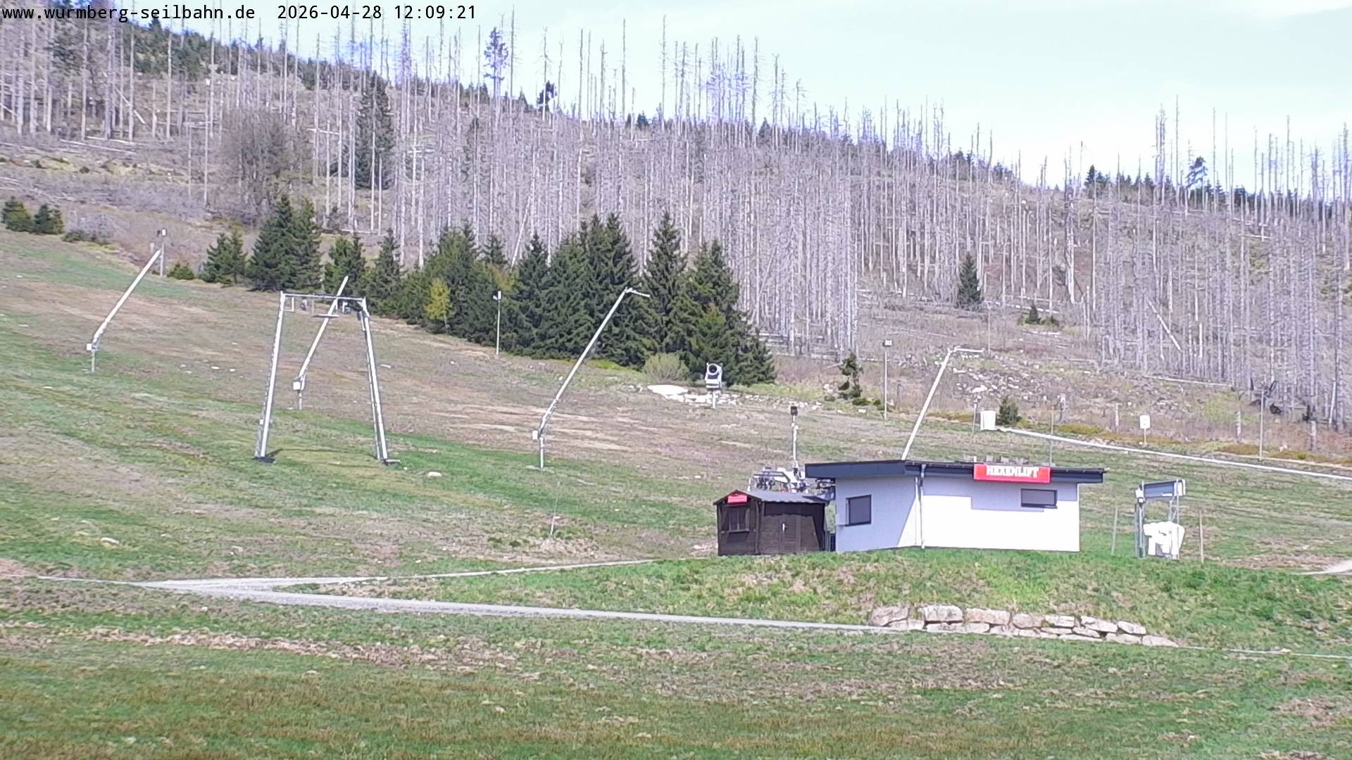 Archiv Foto Webcam Hexenritt-Alm am Wurmberg