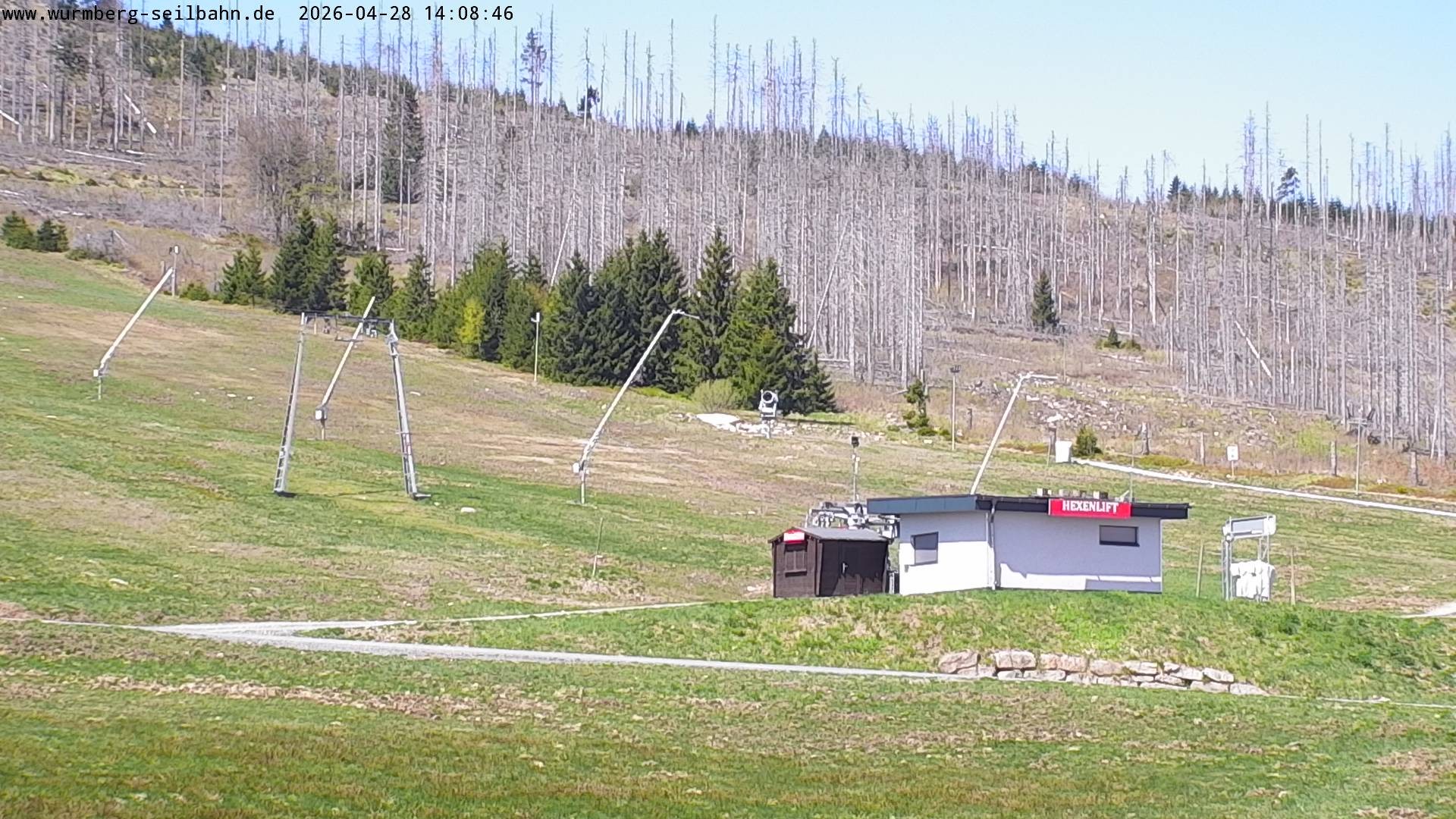 Archiv Foto Webcam Hexenritt-Alm am Wurmberg