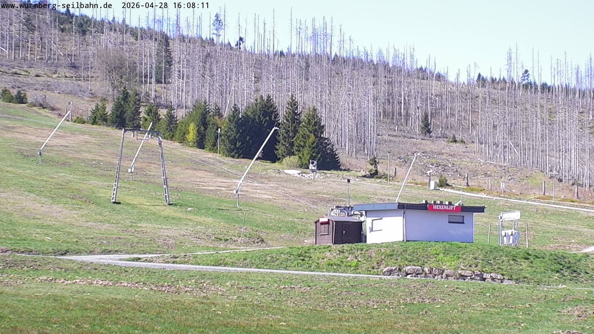 Archiv Foto Webcam Hexenritt-Alm am Wurmberg