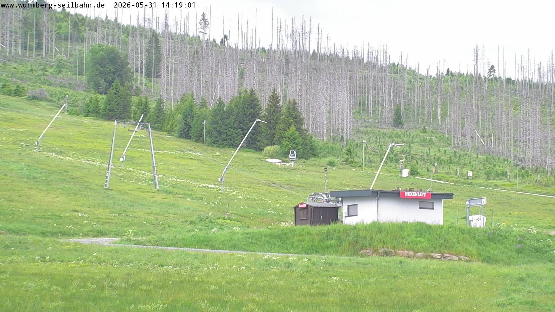 Archiv Foto Webcam Hexenritt-Alm am Wurmberg