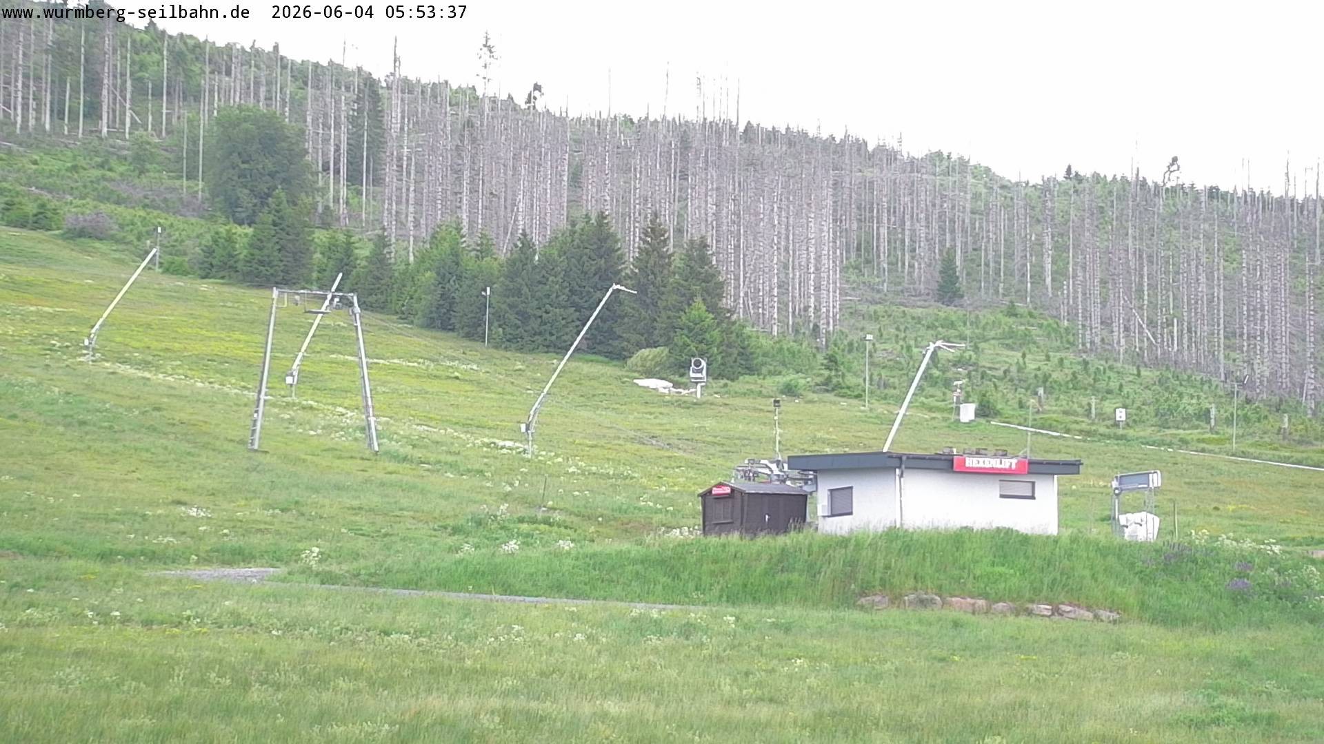 Archiv Foto Webcam Hexenritt-Alm am Wurmberg