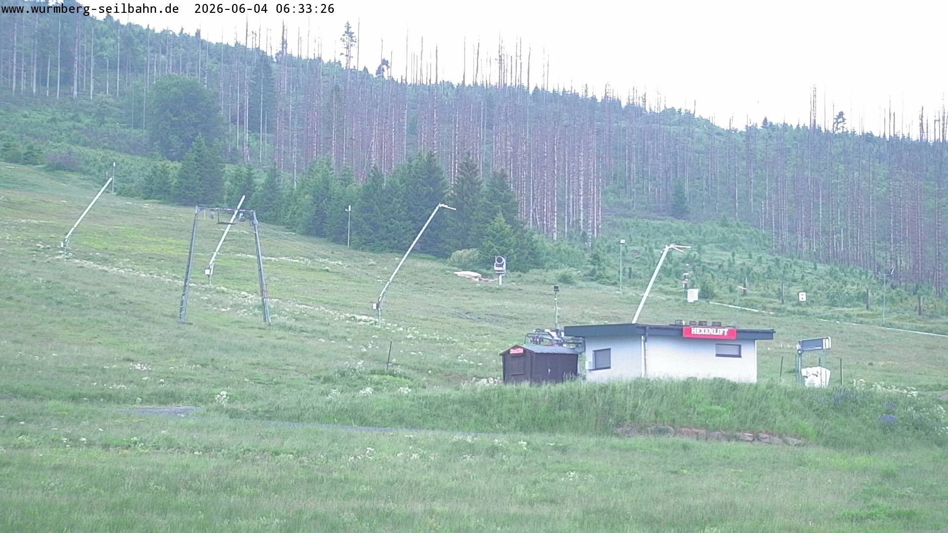 Archiv Foto Webcam Hexenritt-Alm am Wurmberg