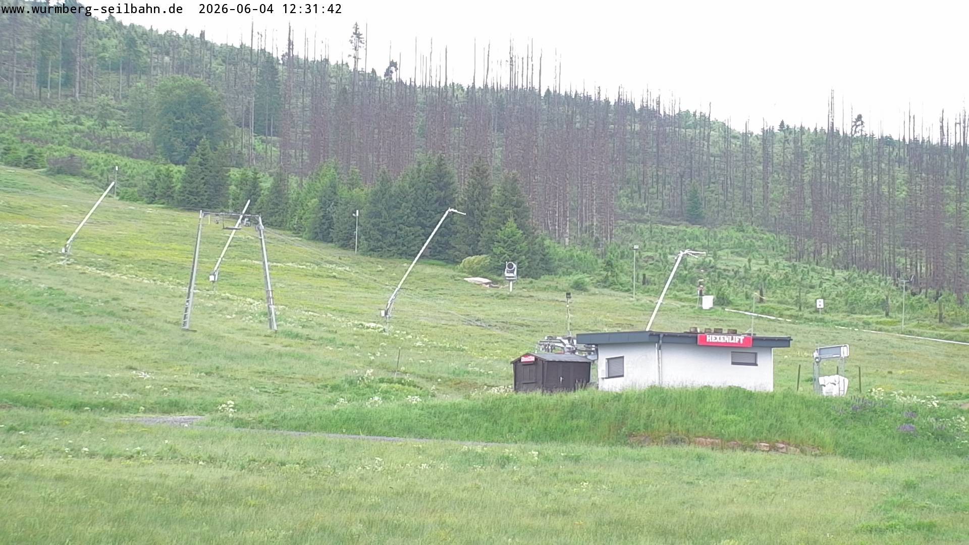 Archiv Foto Webcam Hexenritt-Alm am Wurmberg