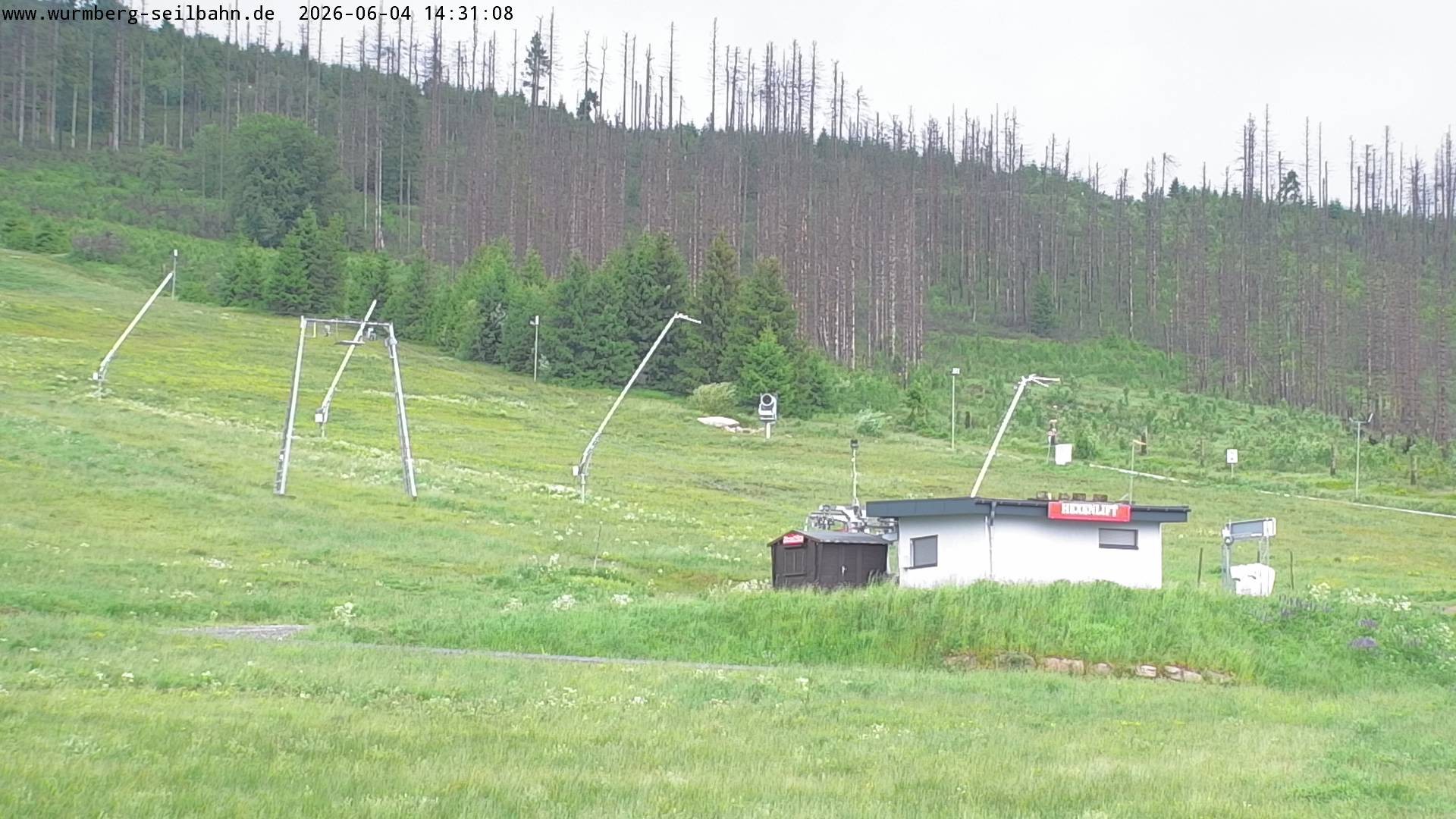 Archiv Foto Webcam Hexenritt-Alm am Wurmberg