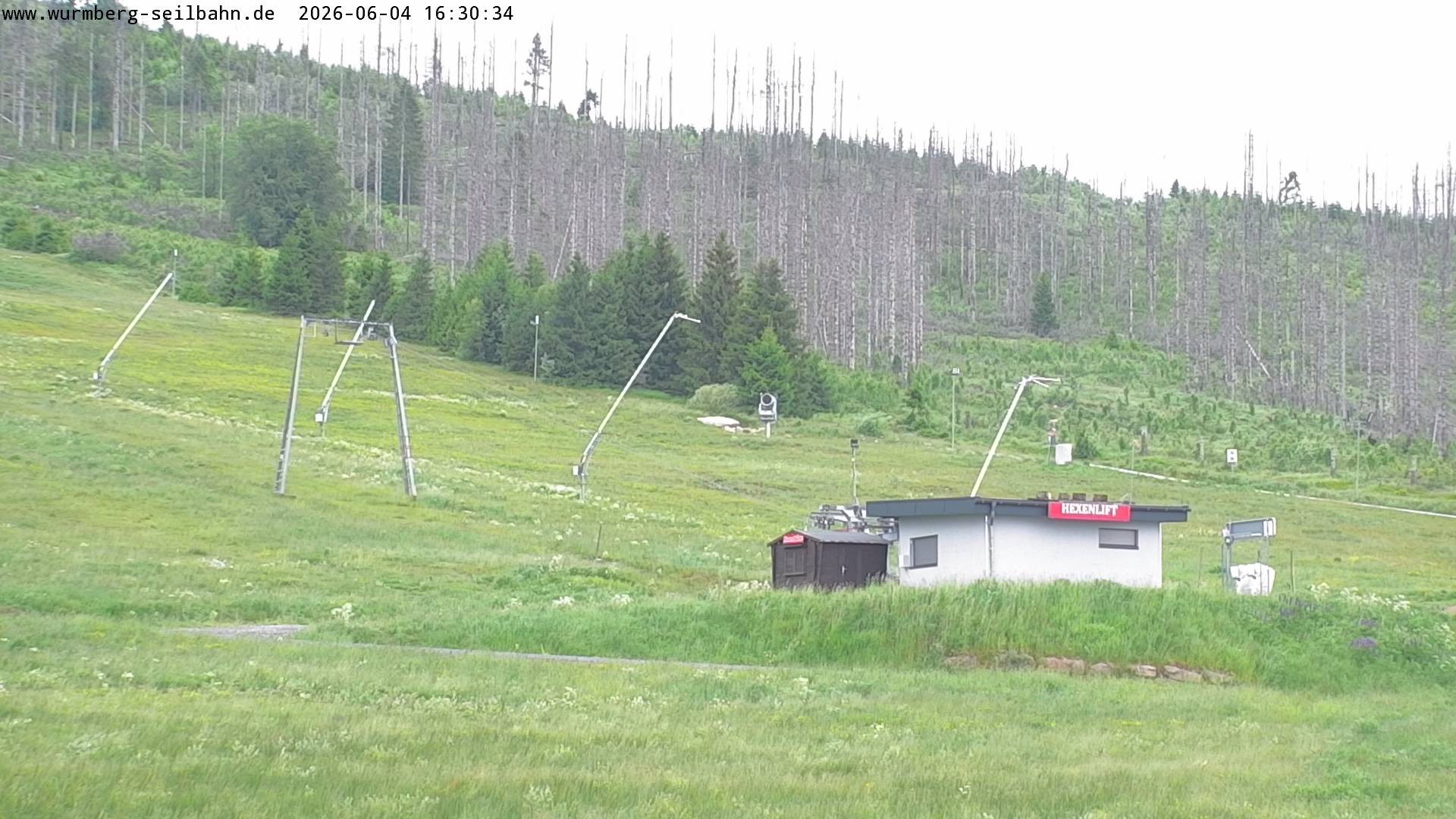 Archiv Foto Webcam Hexenritt-Alm am Wurmberg