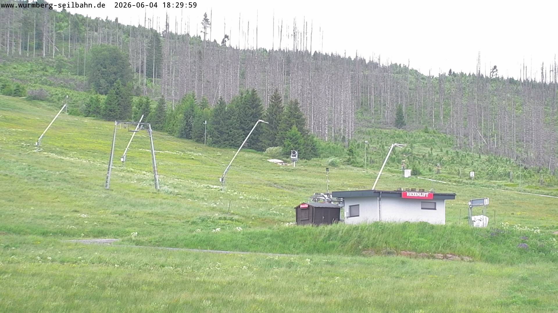 Archiv Foto Webcam Hexenritt-Alm am Wurmberg