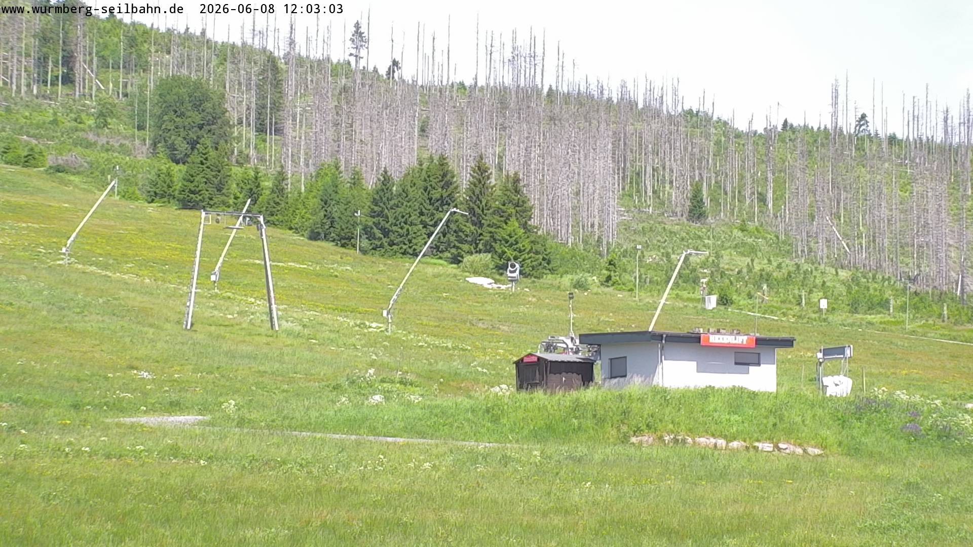 Archiv Foto Webcam Hexenritt-Alm am Wurmberg