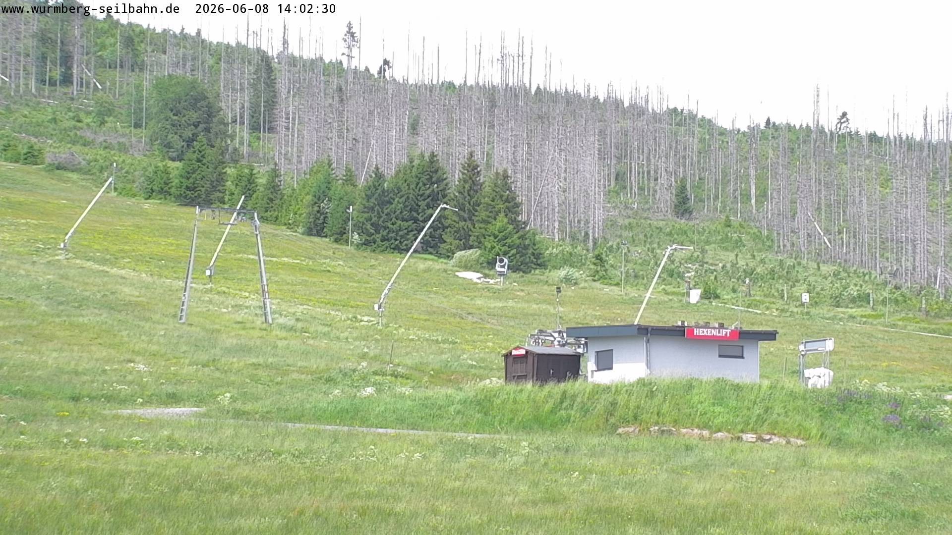 Archiv Foto Webcam Hexenritt-Alm am Wurmberg