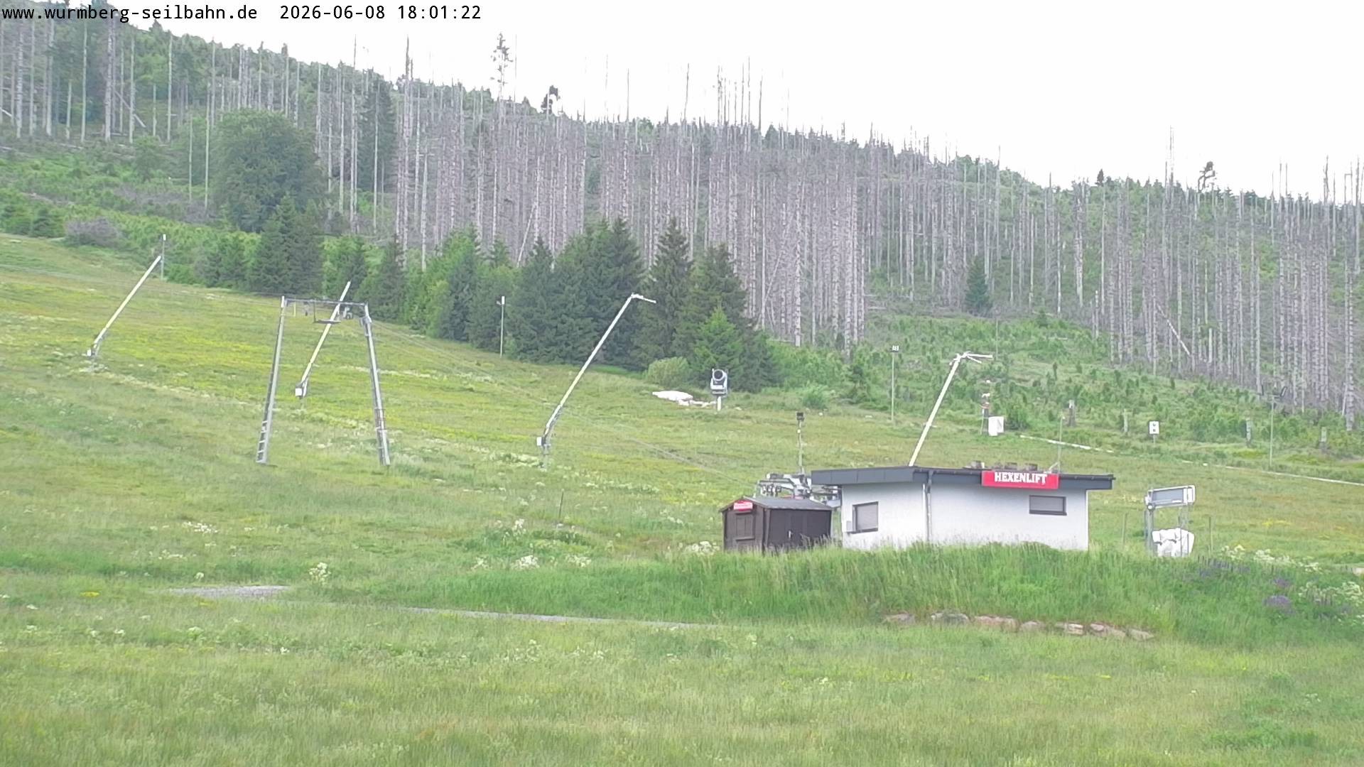 Archiv Foto Webcam Hexenritt-Alm am Wurmberg