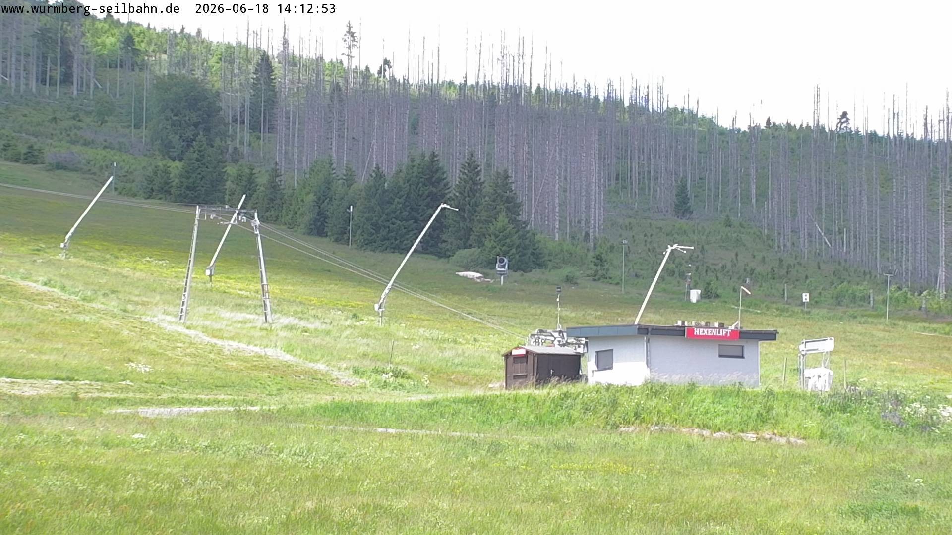 Archiv Foto Webcam Hexenritt-Alm am Wurmberg