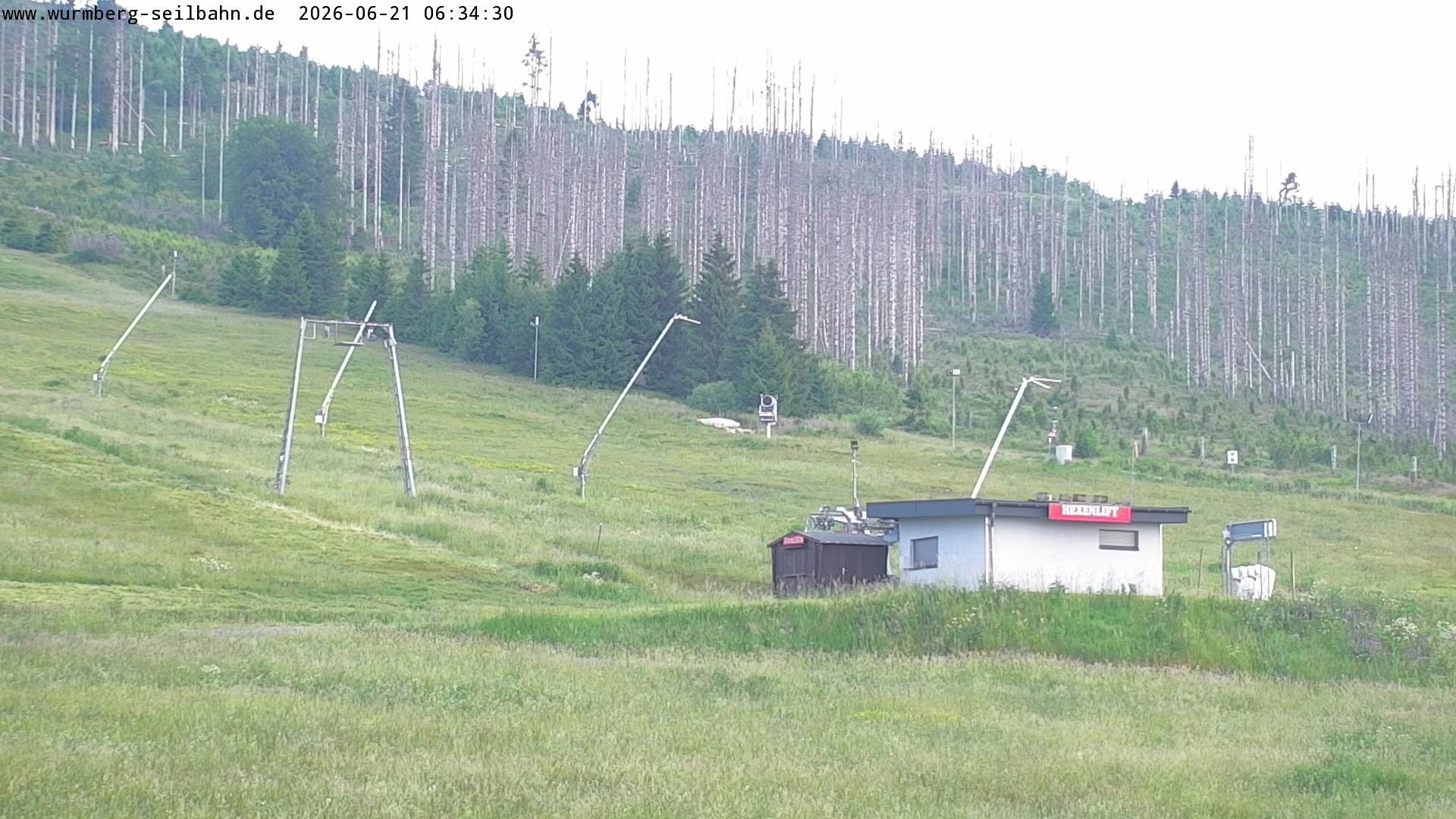 Archiv Foto Webcam Hexenritt-Alm am Wurmberg