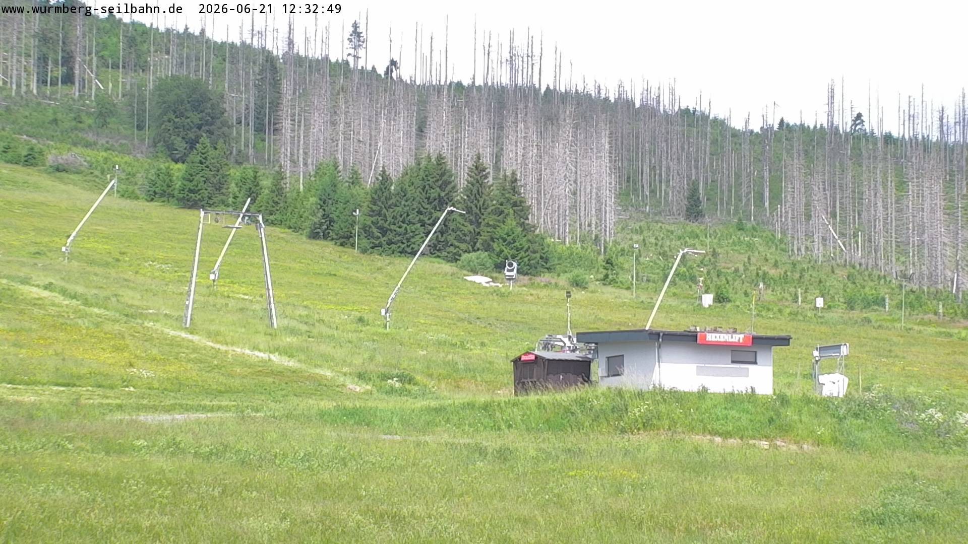 Archiv Foto Webcam Hexenritt-Alm am Wurmberg