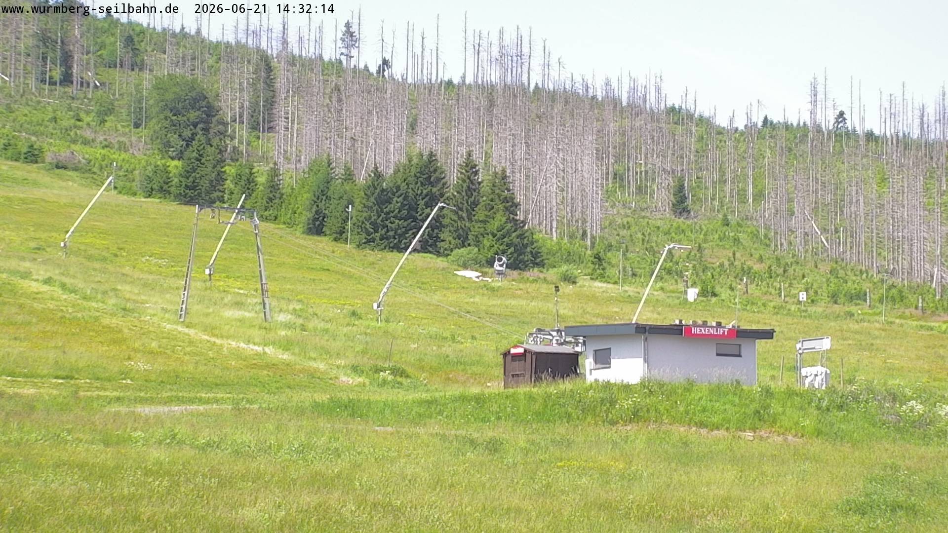 Archiv Foto Webcam Hexenritt-Alm am Wurmberg