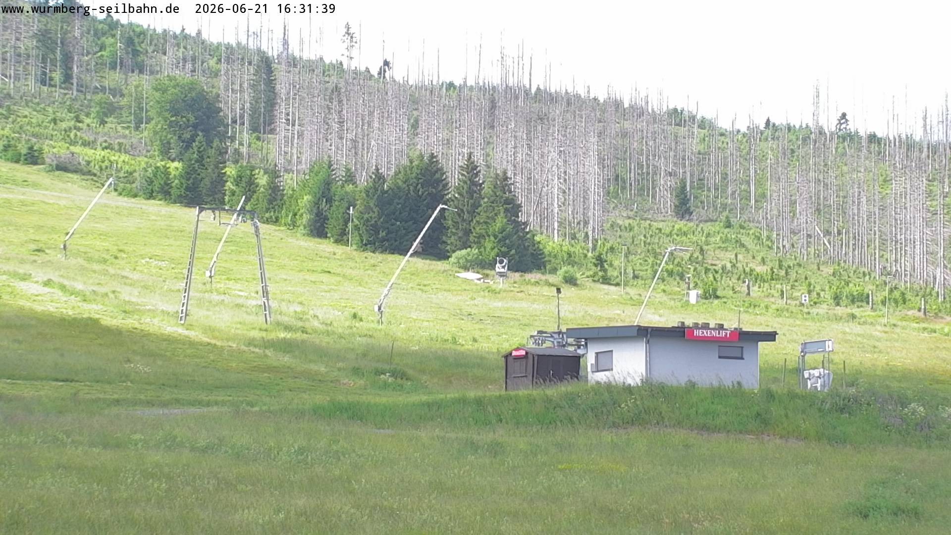 Archiv Foto Webcam Hexenritt-Alm am Wurmberg