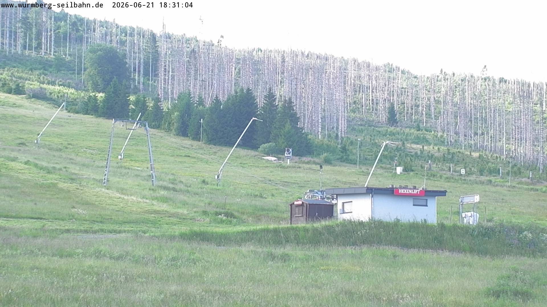 Archiv Foto Webcam Hexenritt-Alm am Wurmberg