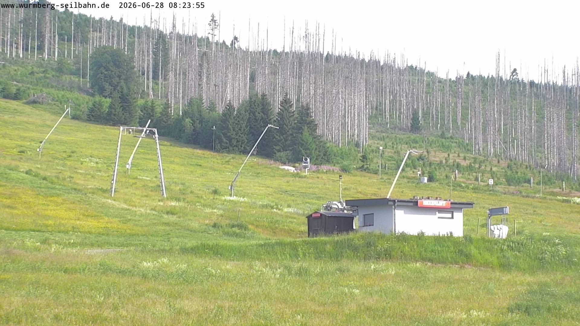 Archiv Foto Webcam Hexenritt-Alm am Wurmberg
